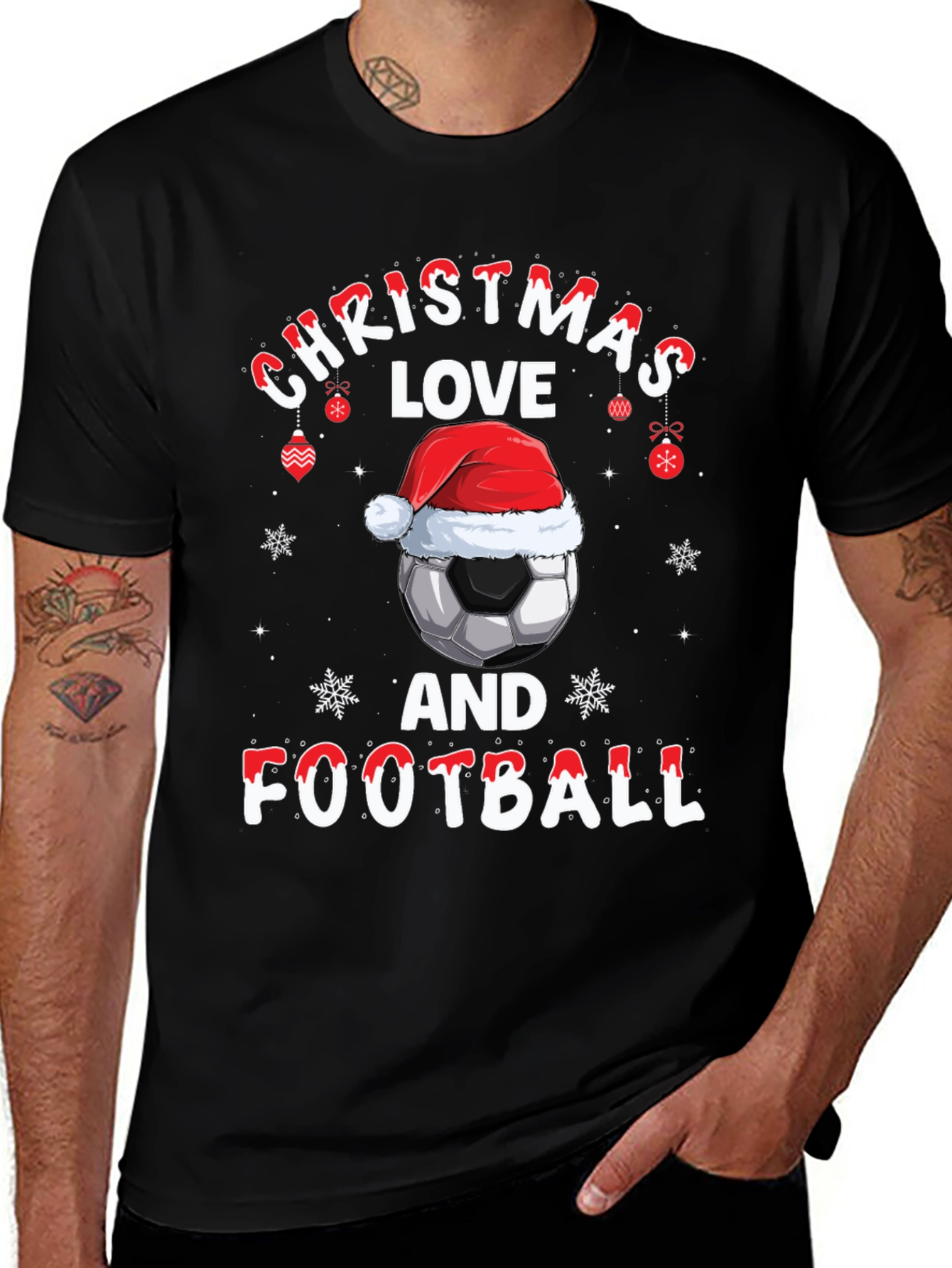 Christmas Football T-Shirt