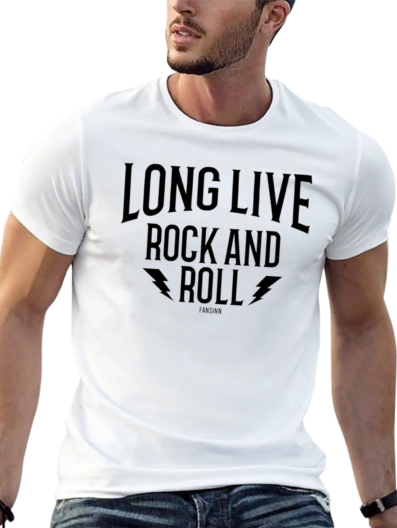 Long Live Rock and Roll Black T-Shirt