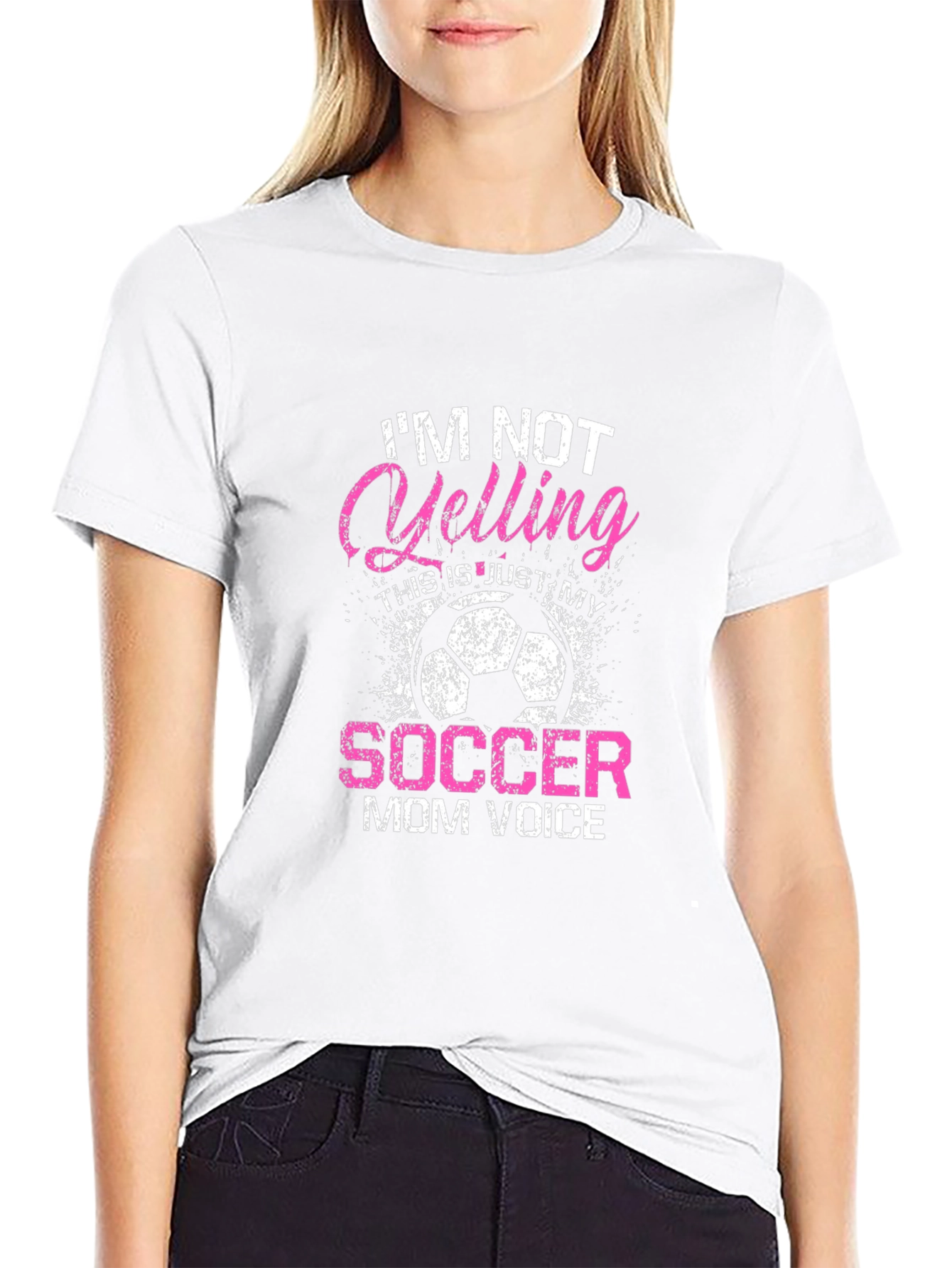 Soccer Mom Voice T-Shirt - Funny Graphic Tee