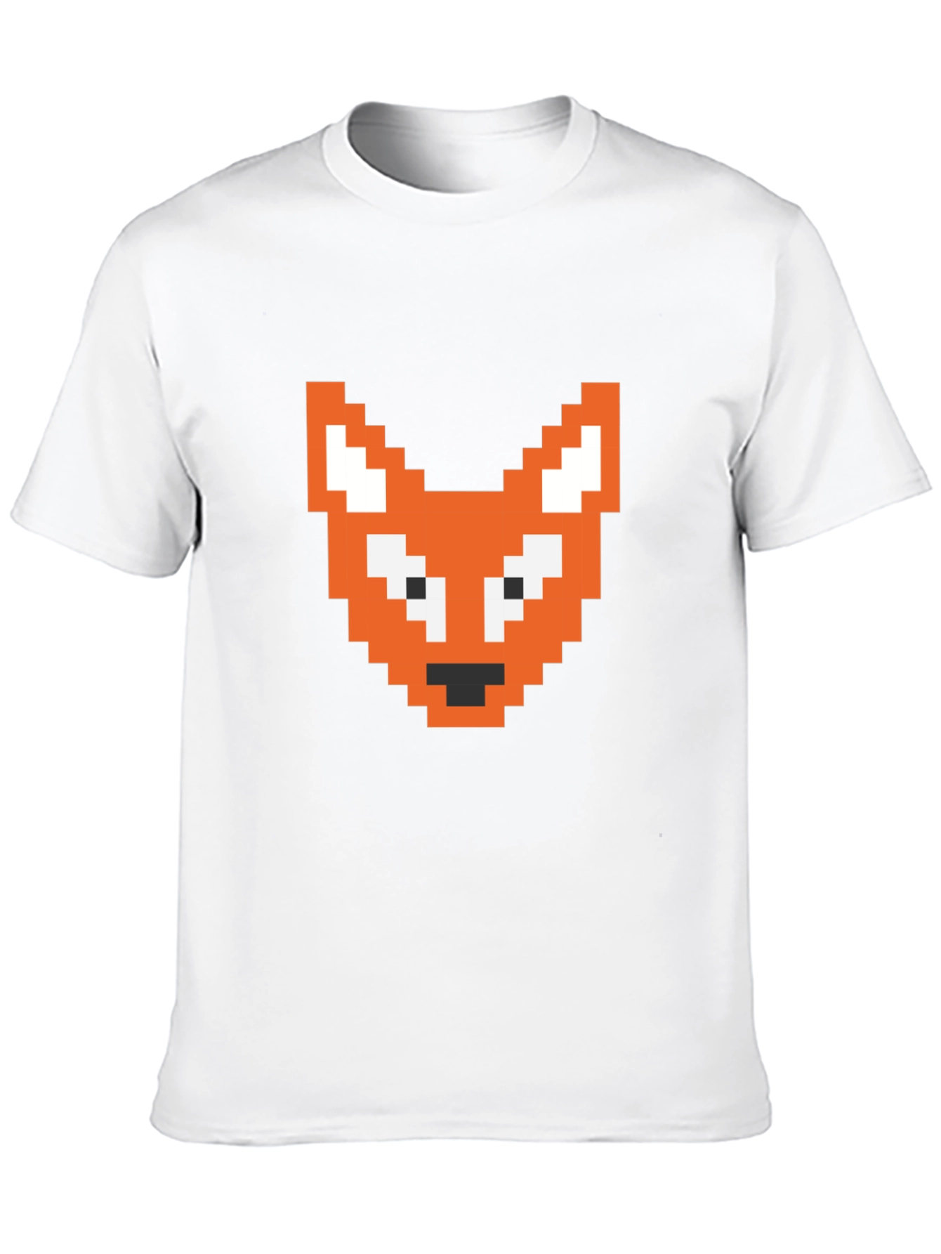 Pixel Fox Graphic Tee - Retro Gamer Style