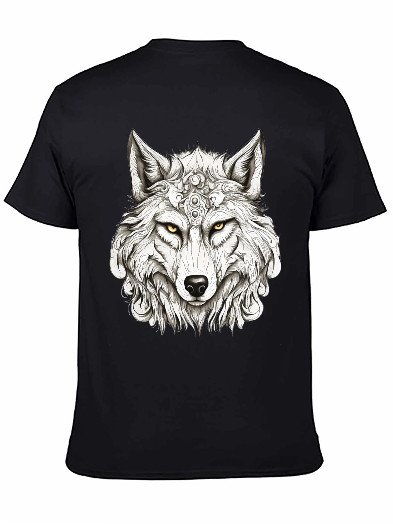 Wolf Graphic Print T-Shirt