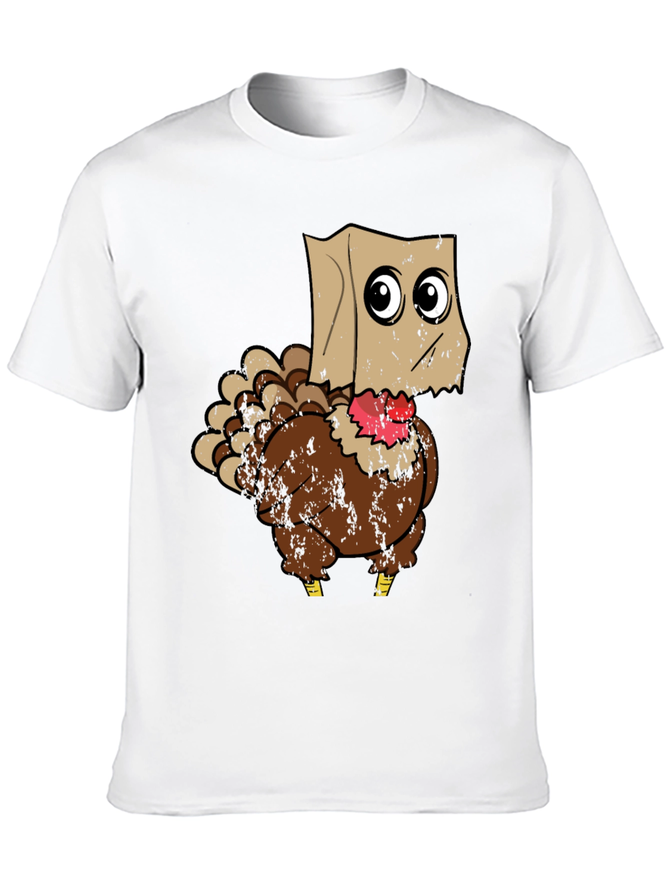 Turkey with Paper Bag T-Shirt