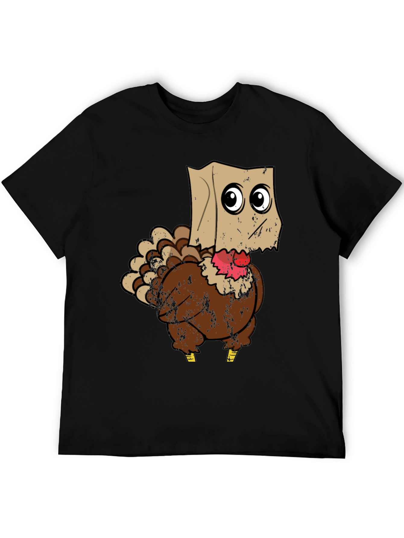 Turkey with Paper Bag T-Shirt