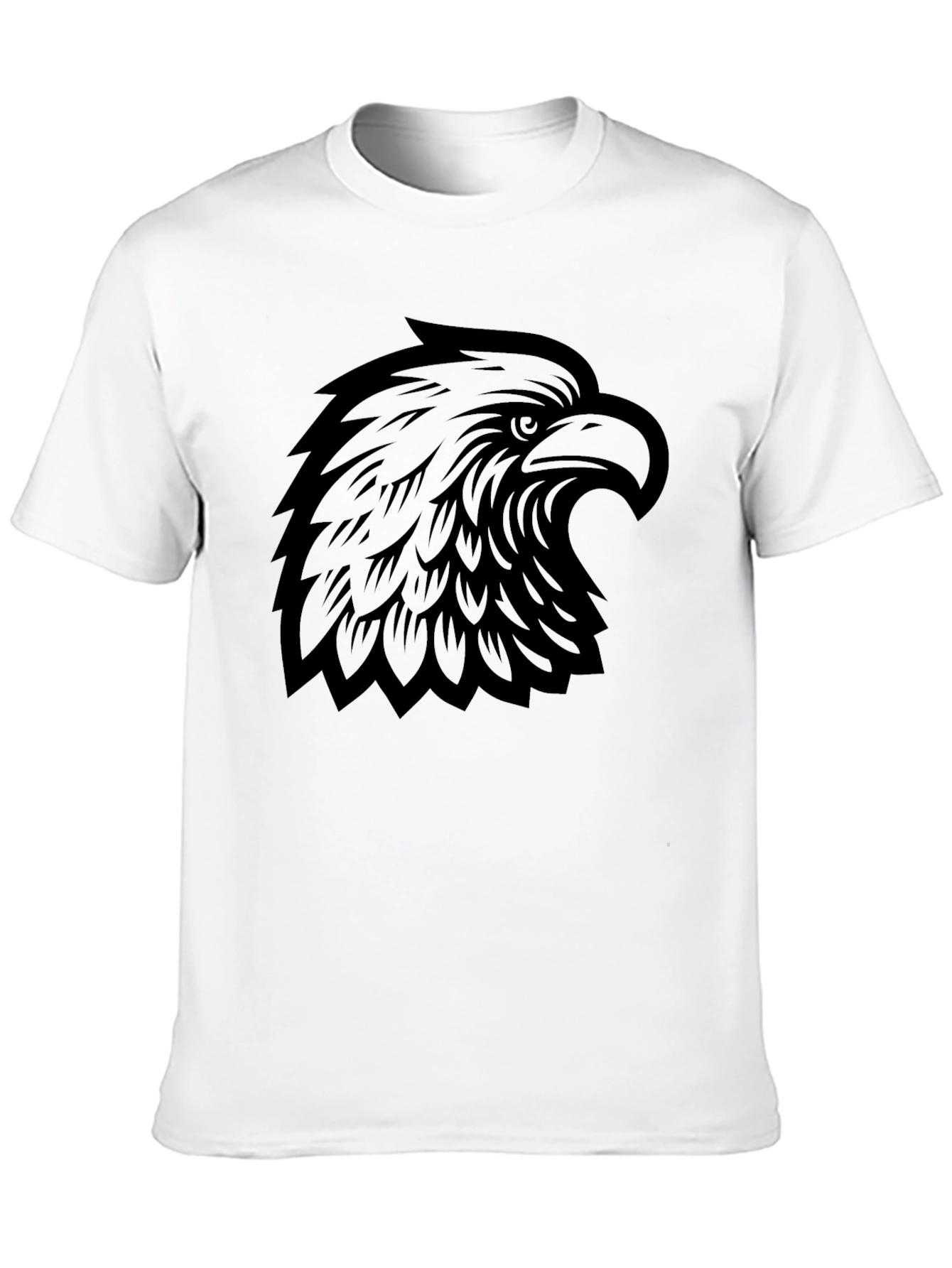 Black Eagle Graphic Tee - Mens Casual Top
