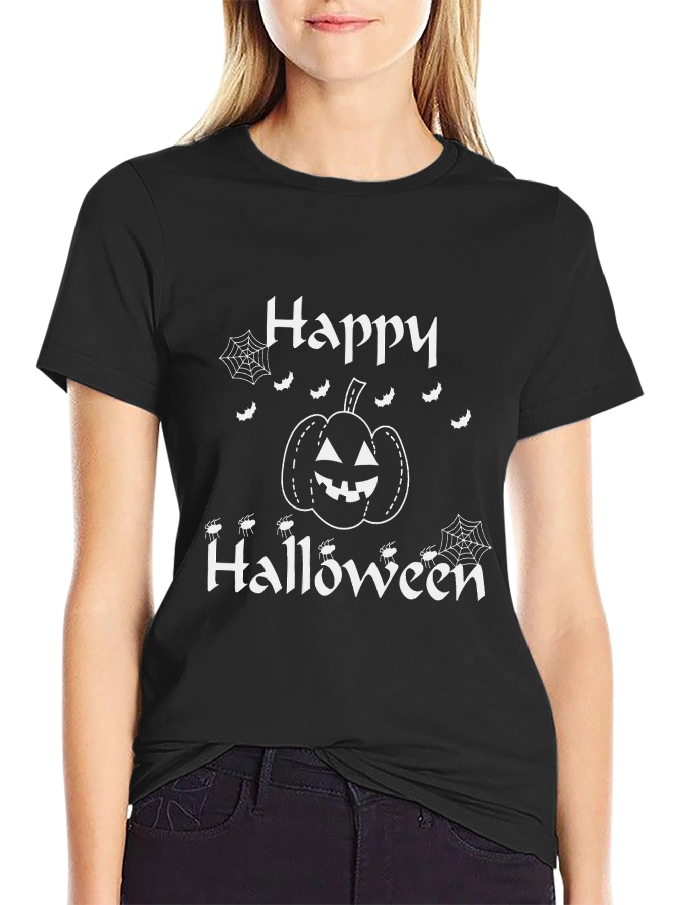 Happy Halloween T-Shirt - Spooky Season Apparel