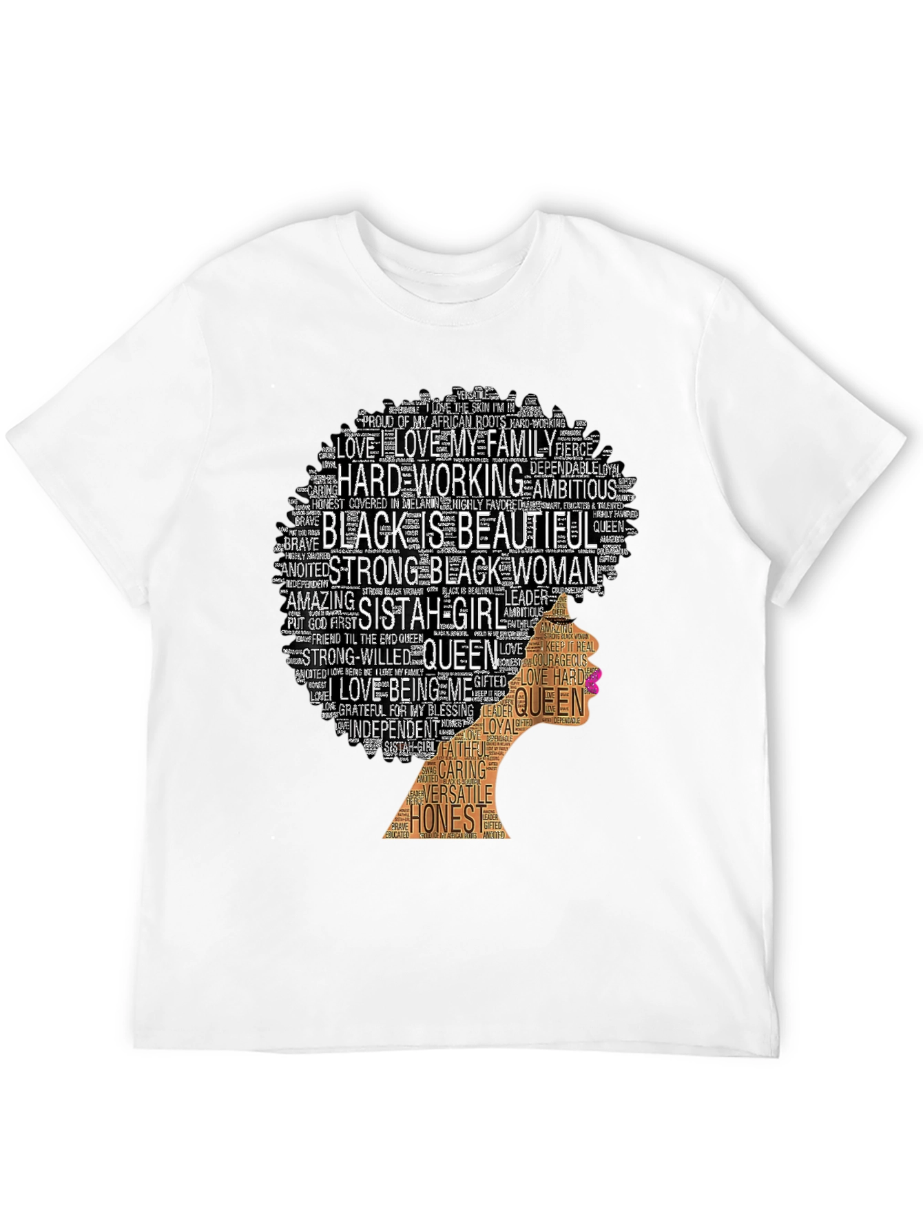 Empowered Black Woman Graphic T-Shirt