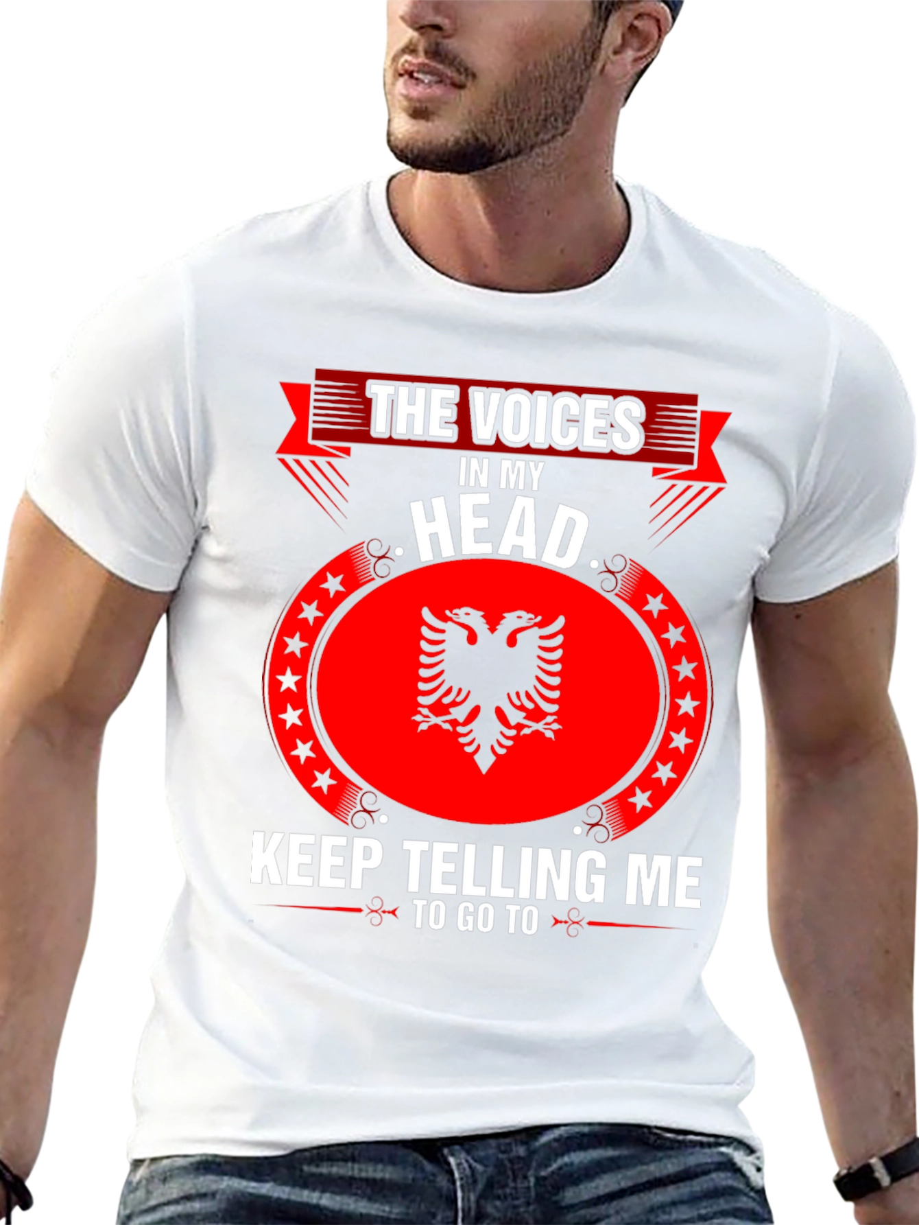 Albania T-Shirt - The Voices in My Head