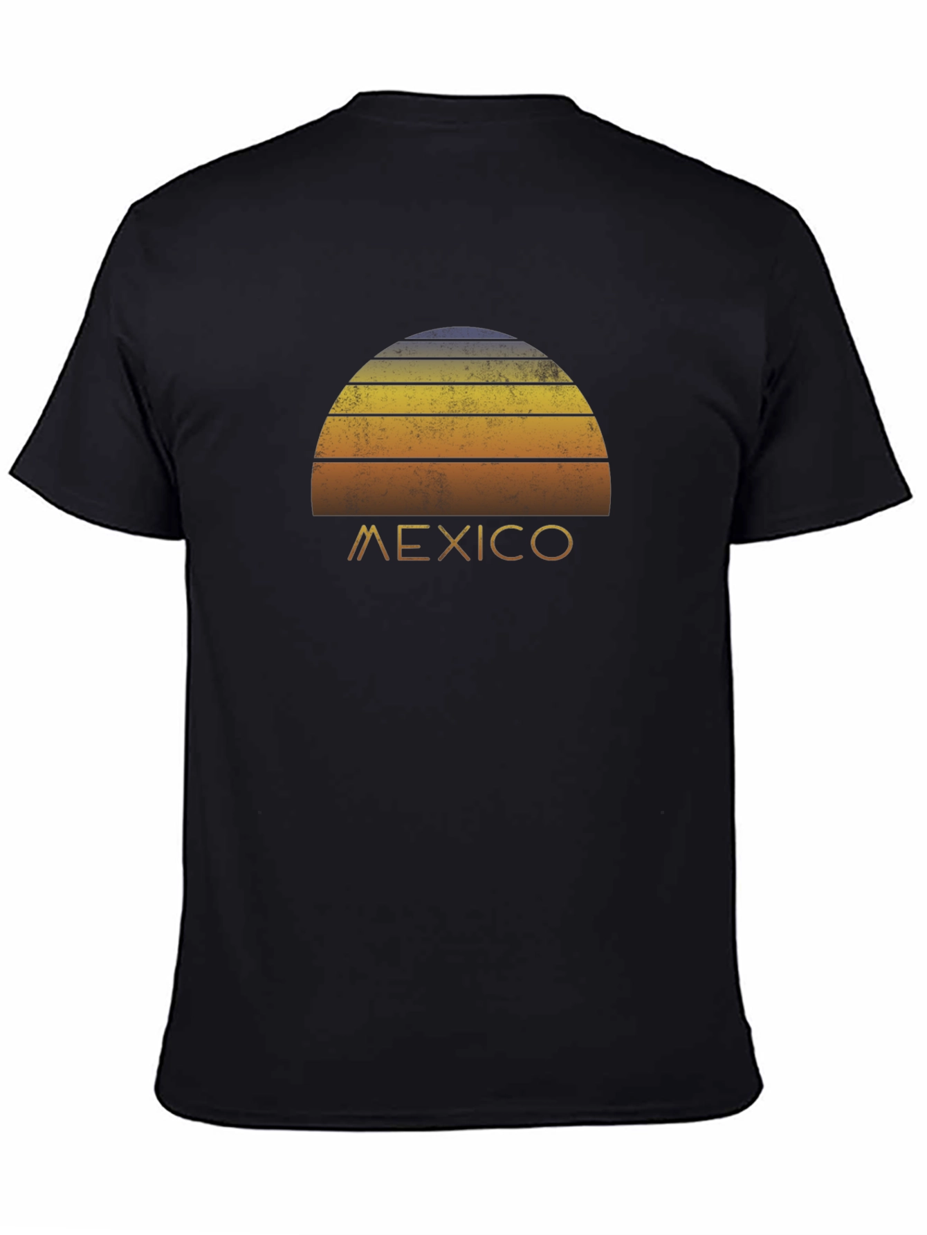 Retro Mexico Sunset Graphic T-Shirt