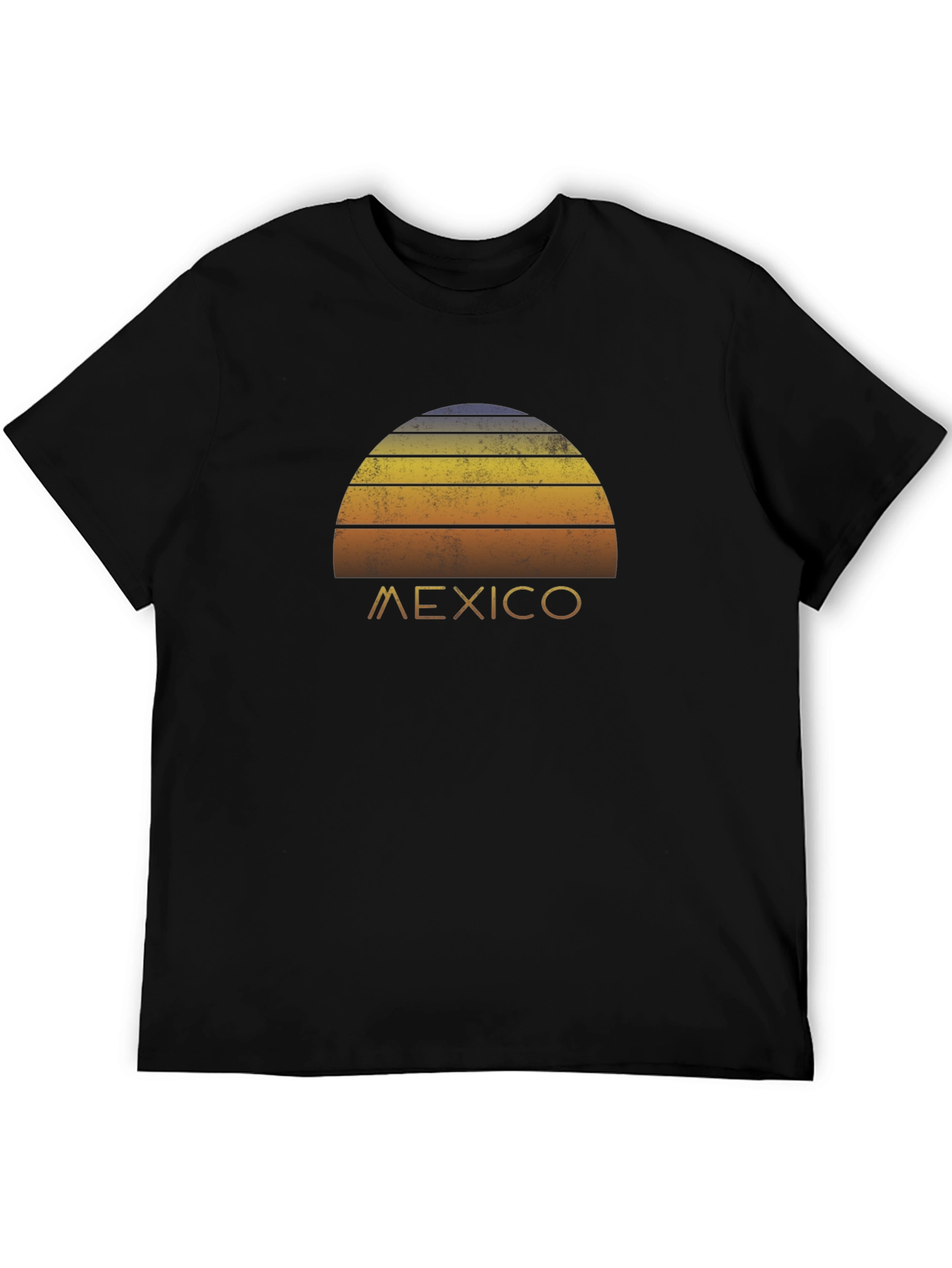 Retro Mexico Sunset Graphic T-Shirt