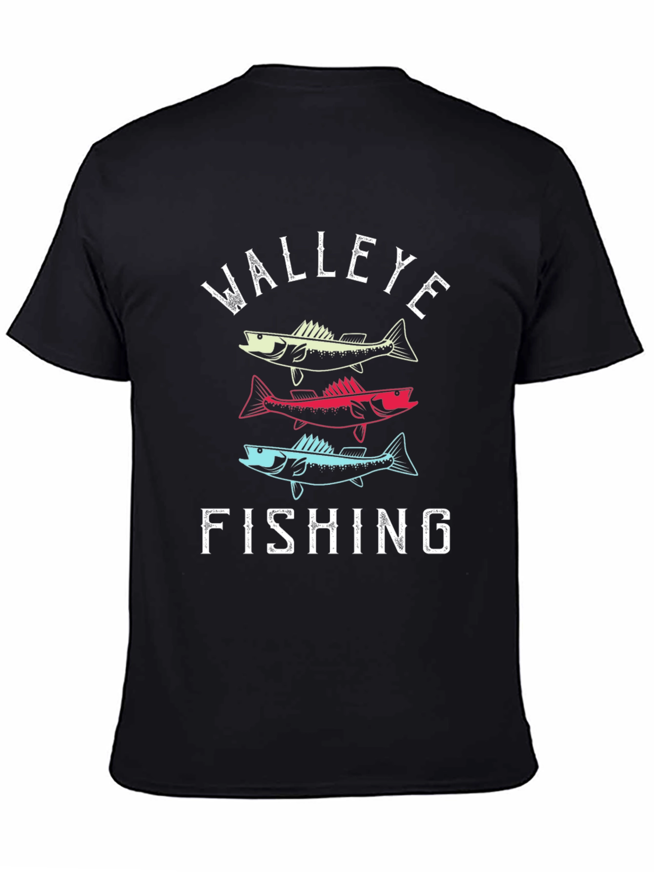 Walleye Fishing Graphic Tee