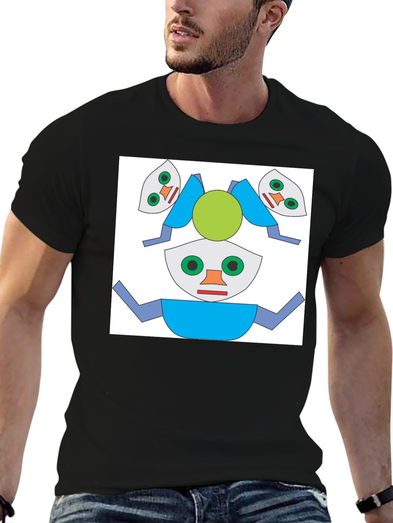 Abstract Geometric T-Shirt