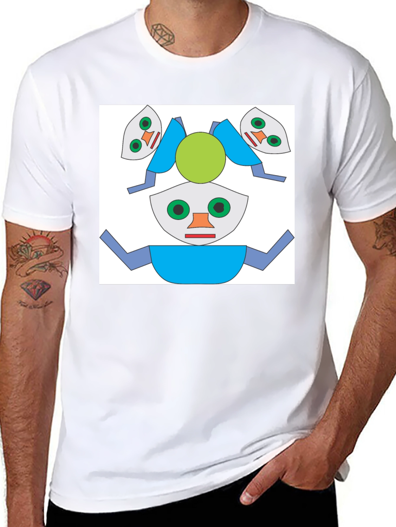 Abstract Geometric T-Shirt