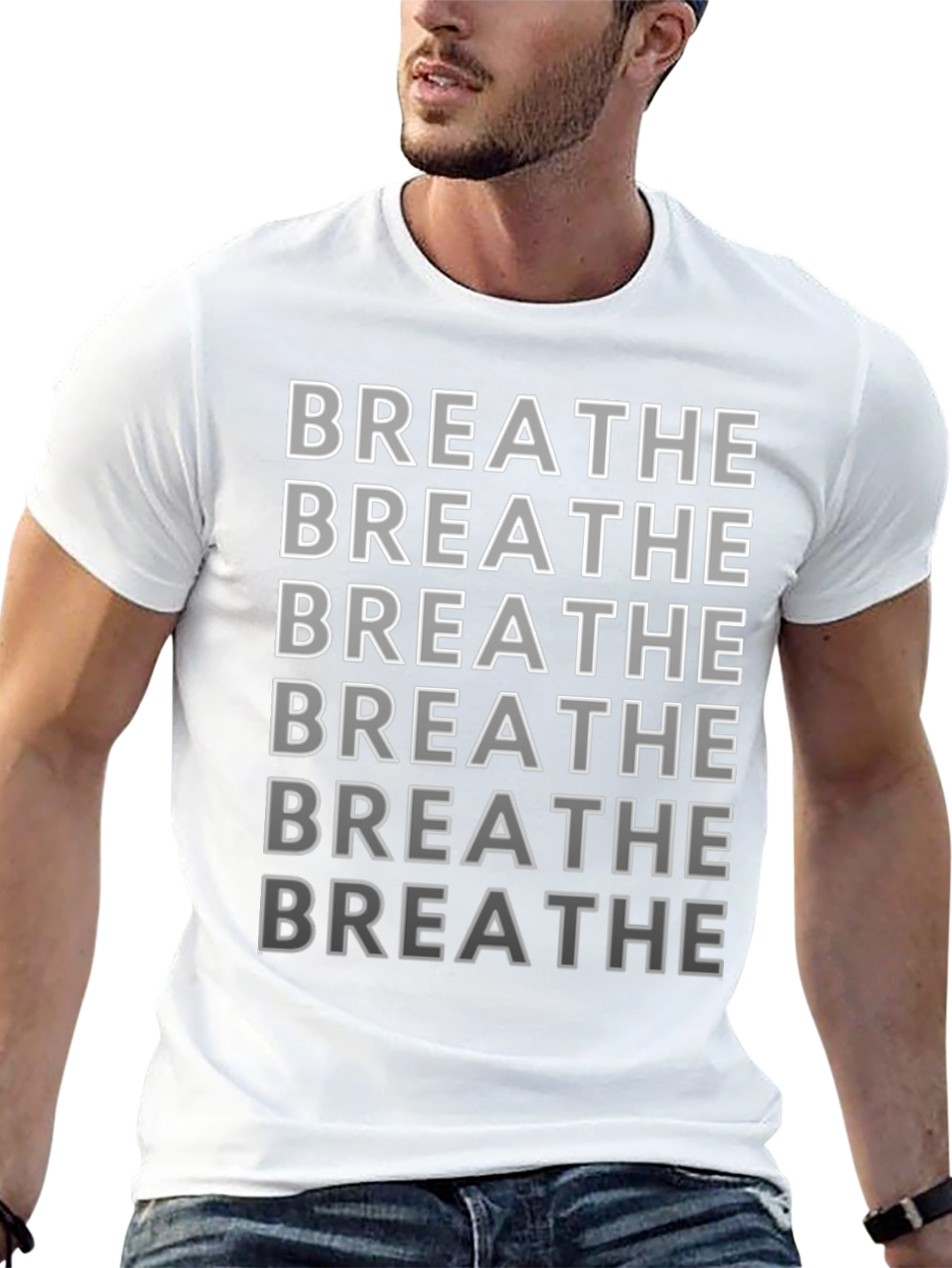 Breathe T-Shirt - Relax & Stay Calm