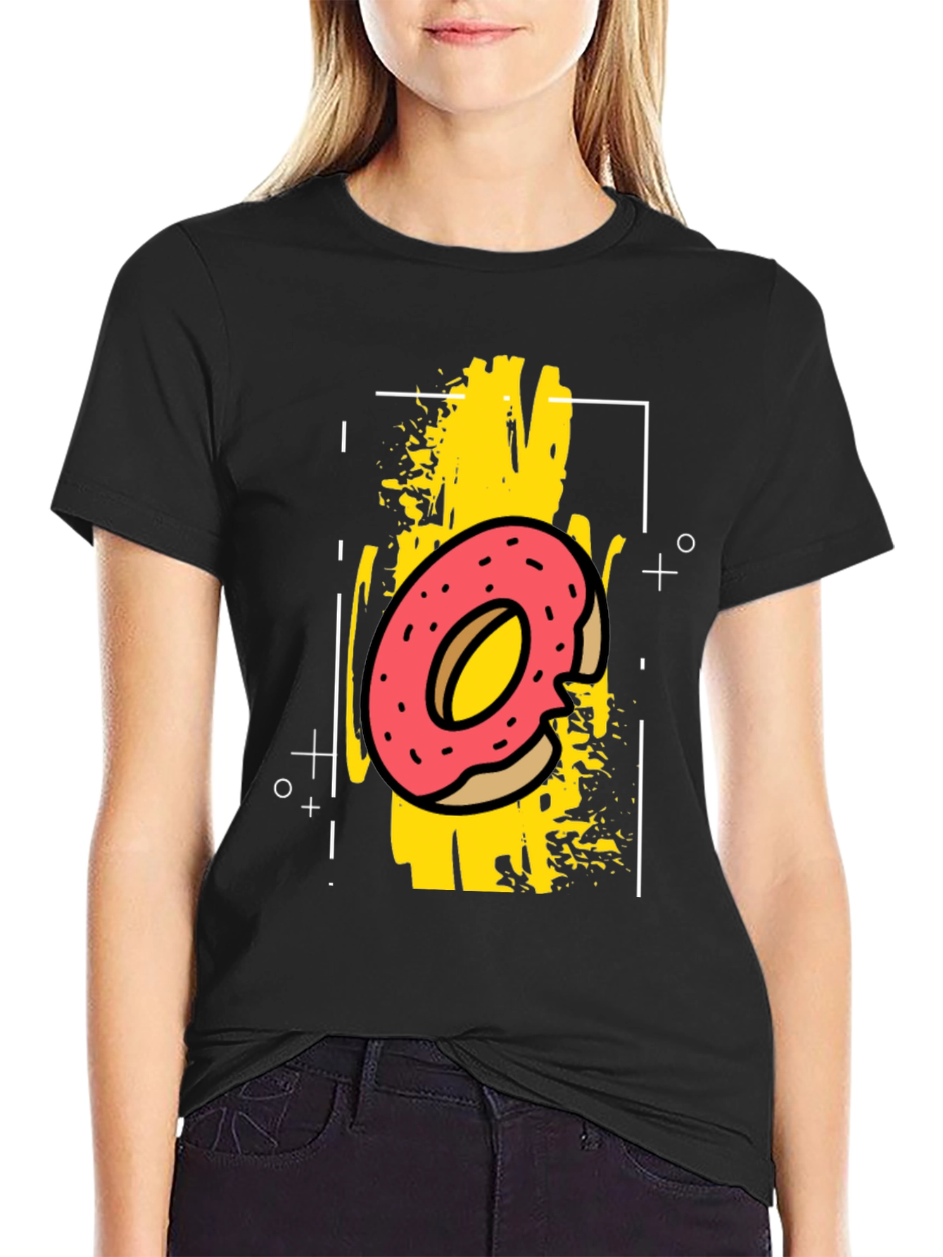 Donut Graphic Tee - Stylish Casual Wear