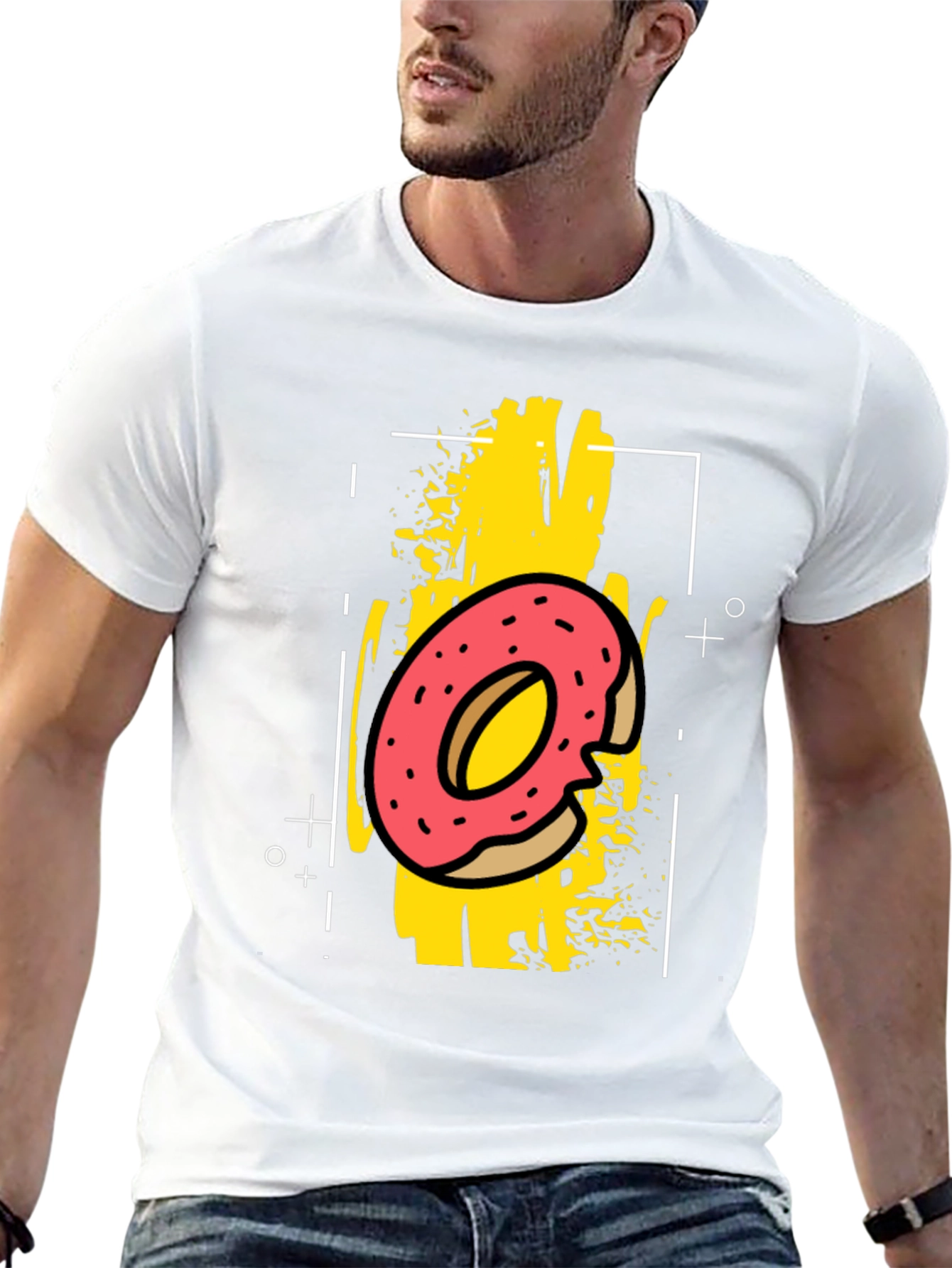 Donut Graphic Tee - Stylish Casual Wear
