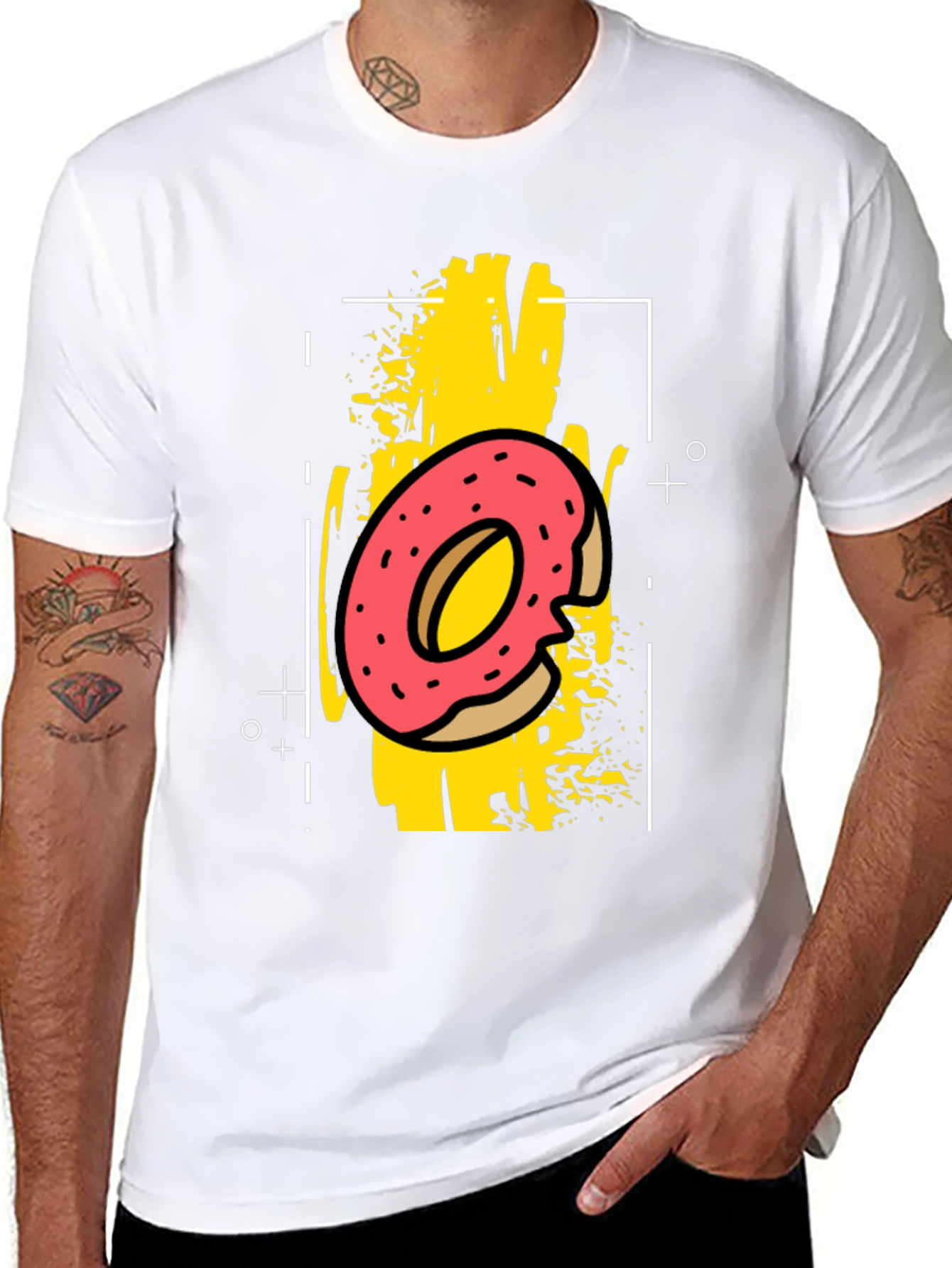 Donut Graphic Tee - Stylish Casual Wear