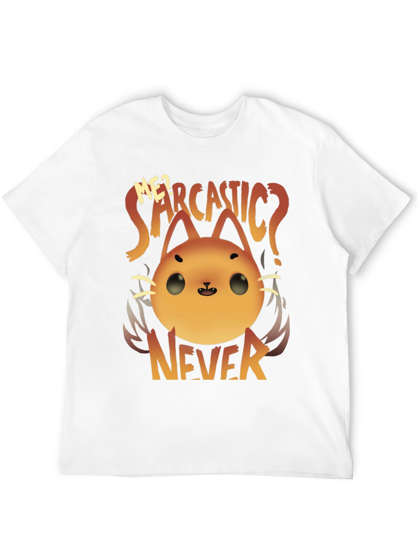 Sarcastic Cat T-Shirt - Funny Graphic Tee