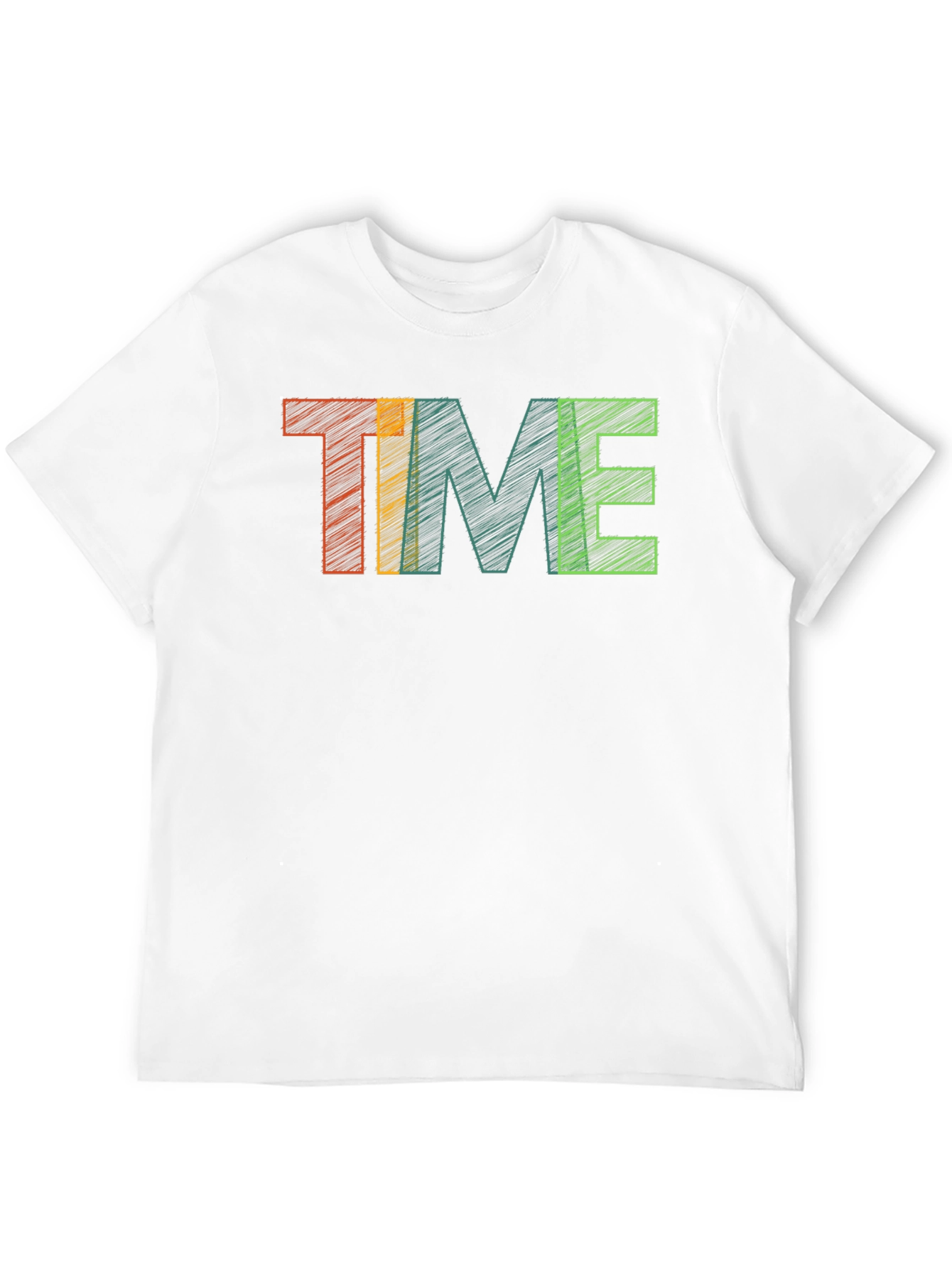 Retro Time Graphic Tee - Black