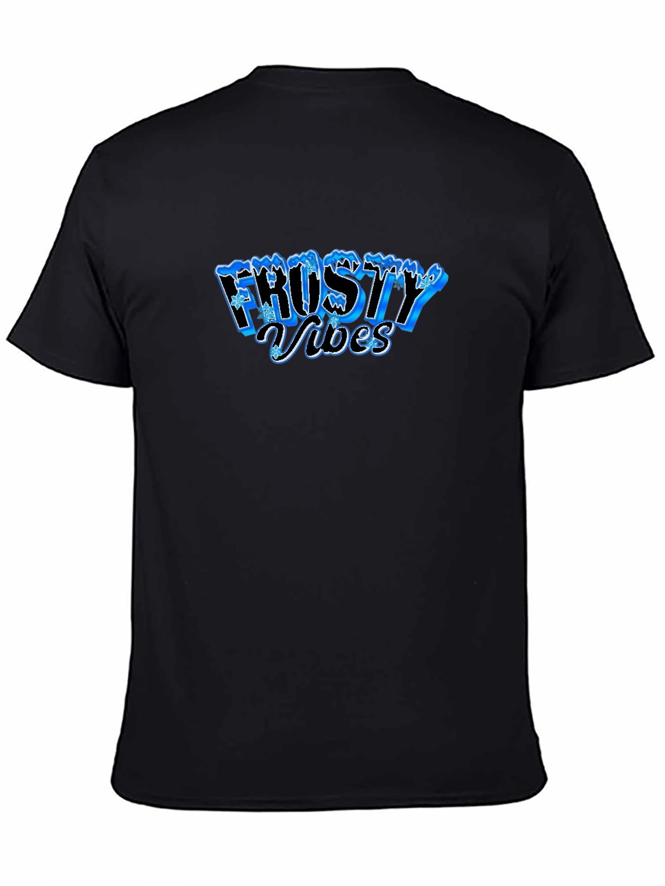 Frosty Vibes Black T-Shirt