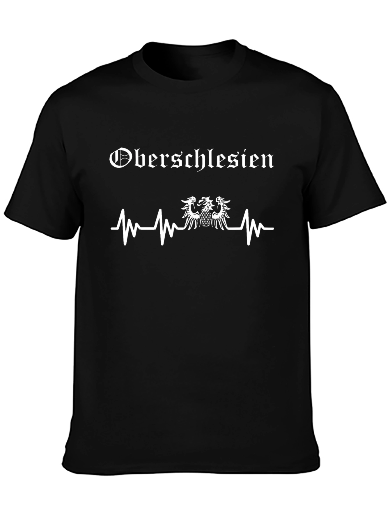 Oberschlesien Heartbeat T-Shirt - Upper Silesia Pride