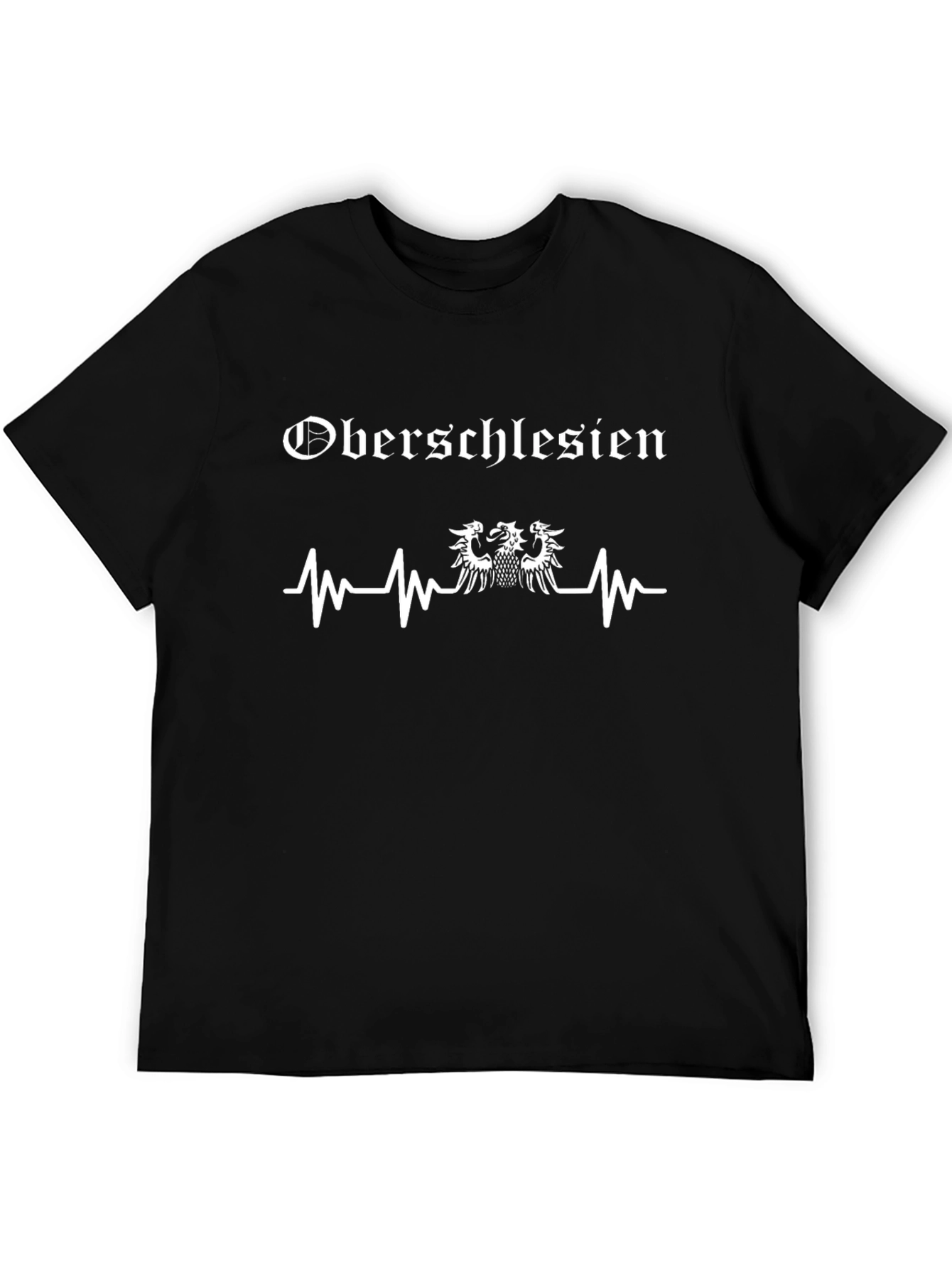 Oberschlesien Heartbeat T-Shirt - Upper Silesia Pride