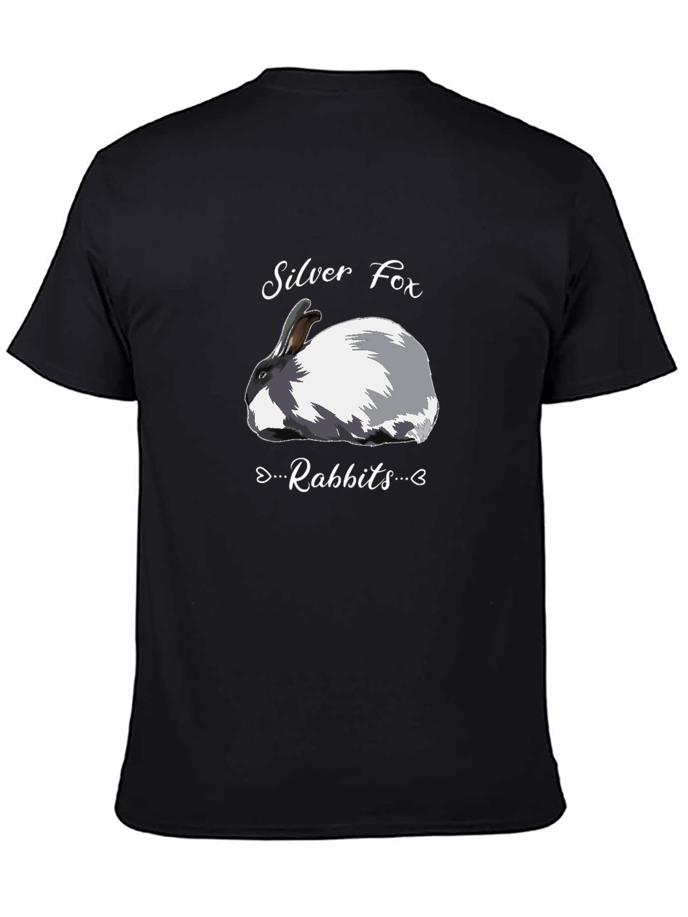 Silver Fox Rabbits Graphic T-Shirt