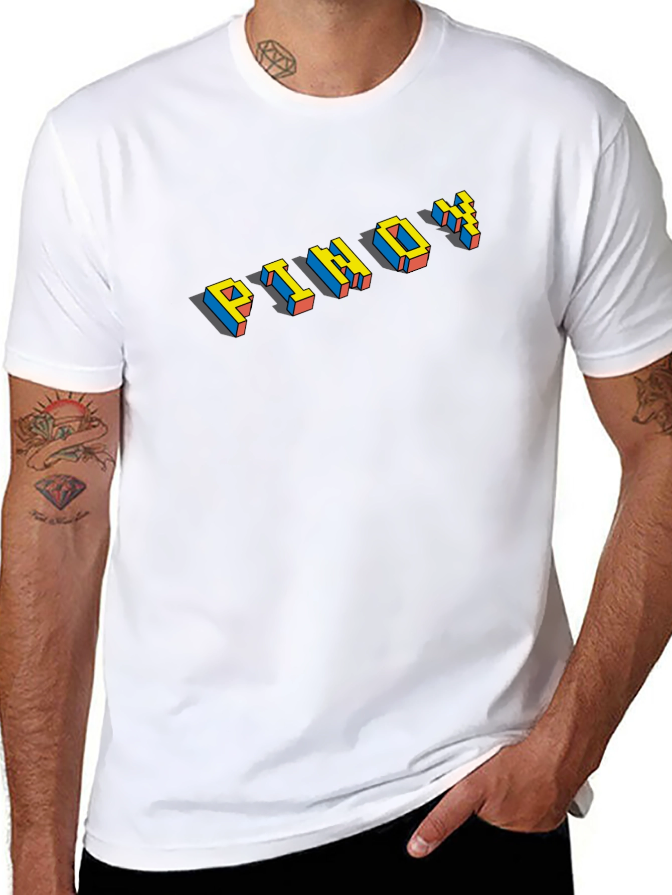 Retro Pinoy T-Shirt - Pixelated Filipino Pride
