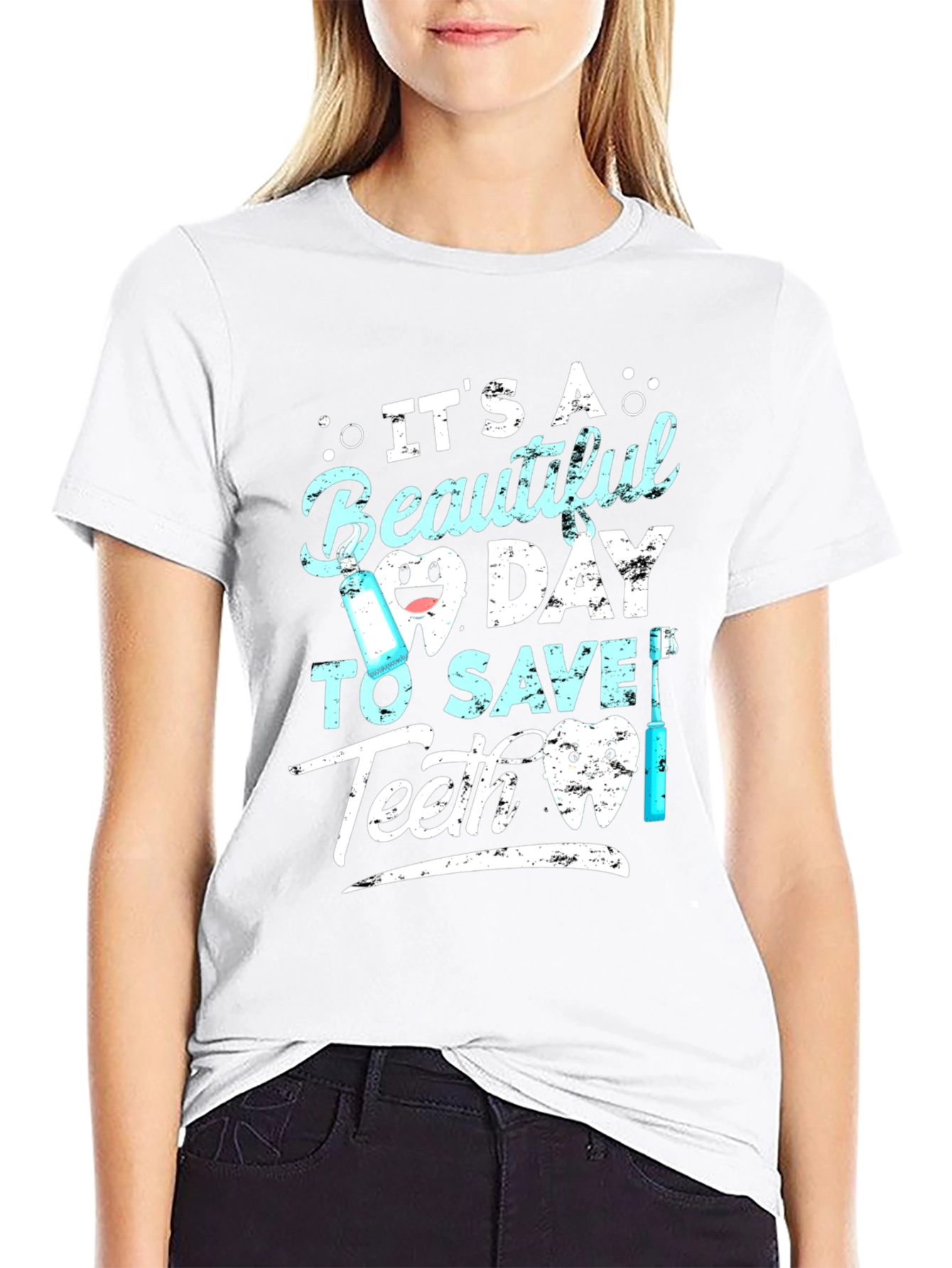 Beautiful Day to Save Teeth Graphic Tee