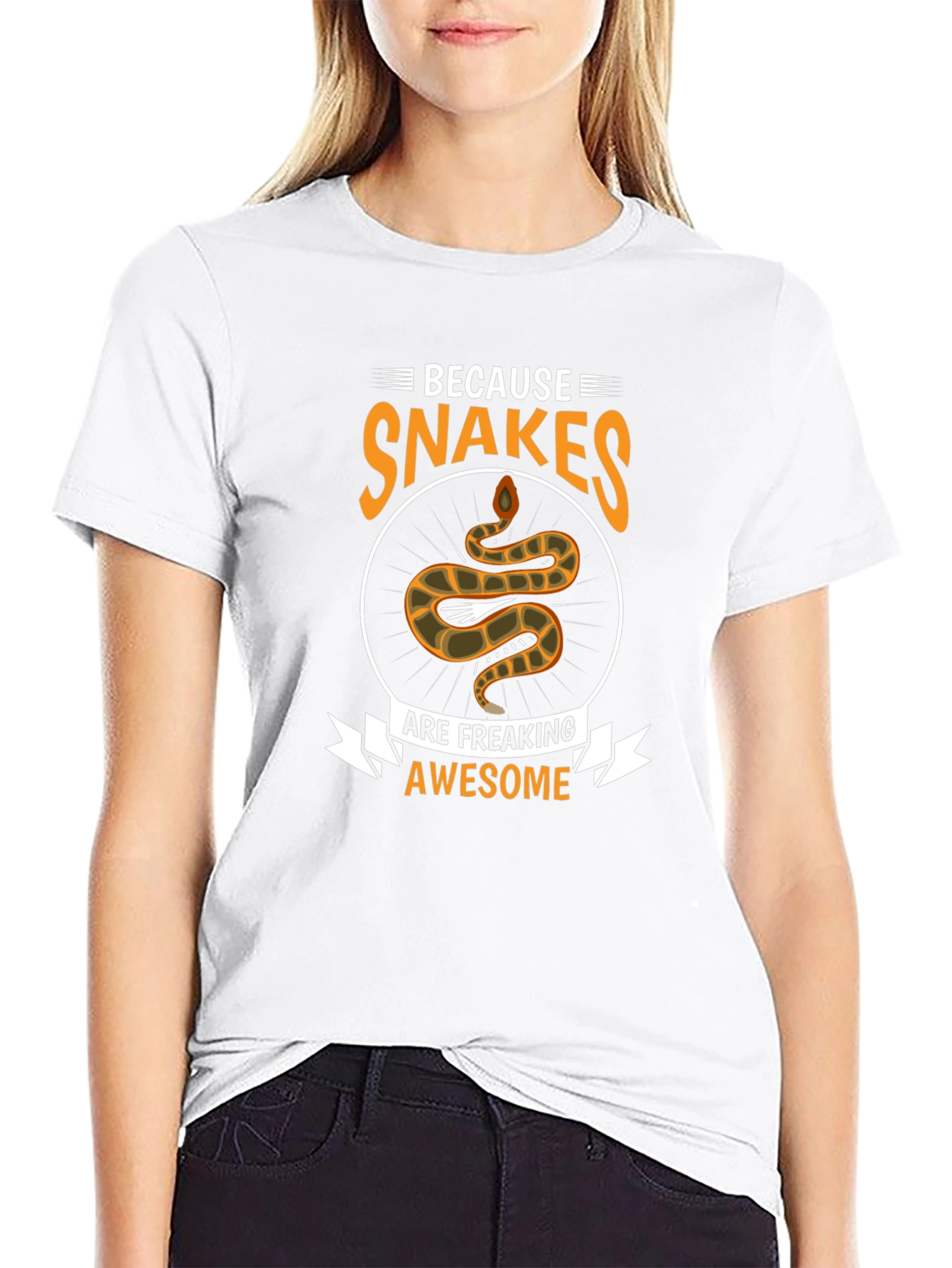 Snakes Are Awesome Graphic T-Shirt