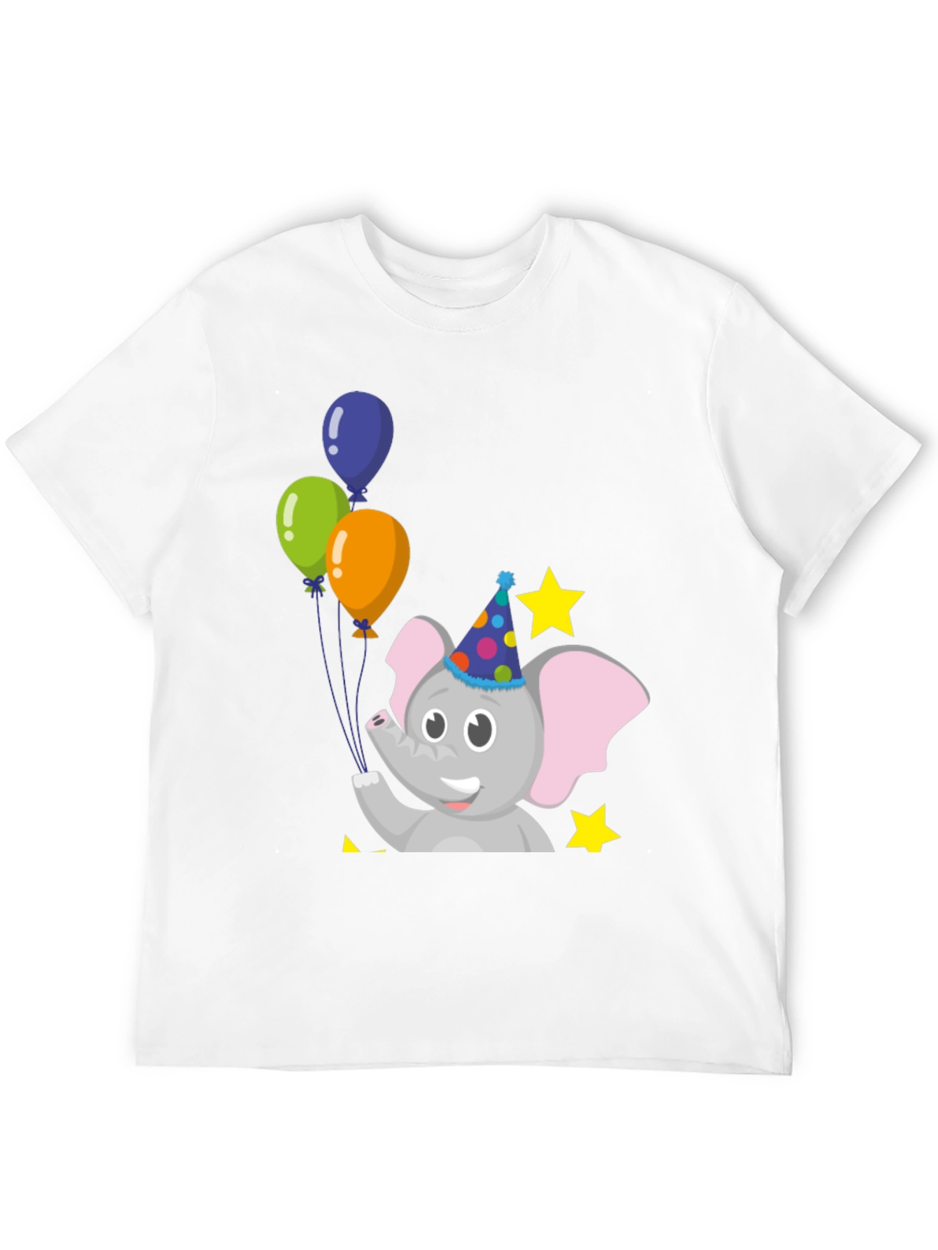Cute Elephant Birthday T-Shirt
