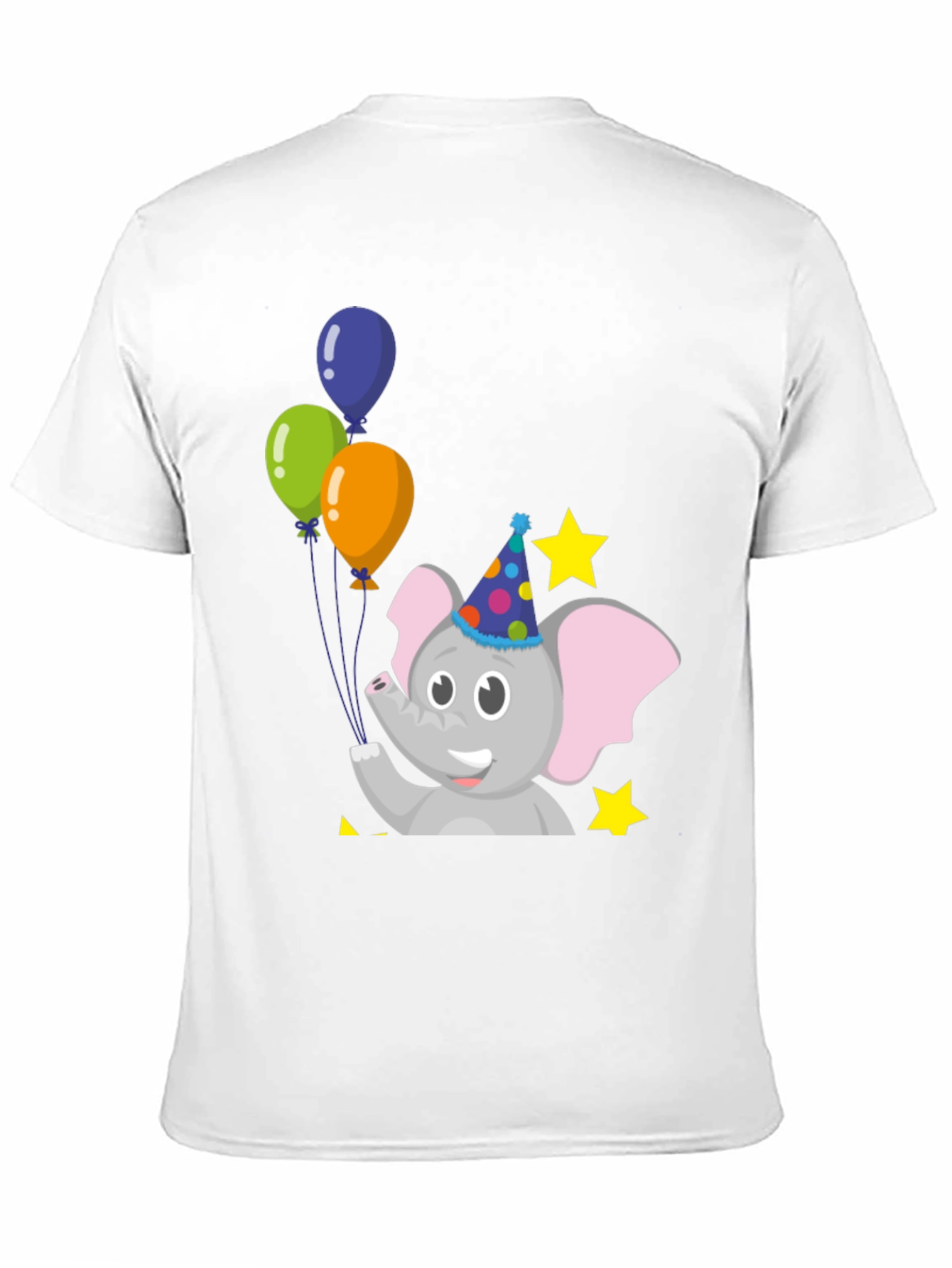 Cute Elephant Birthday T-Shirt