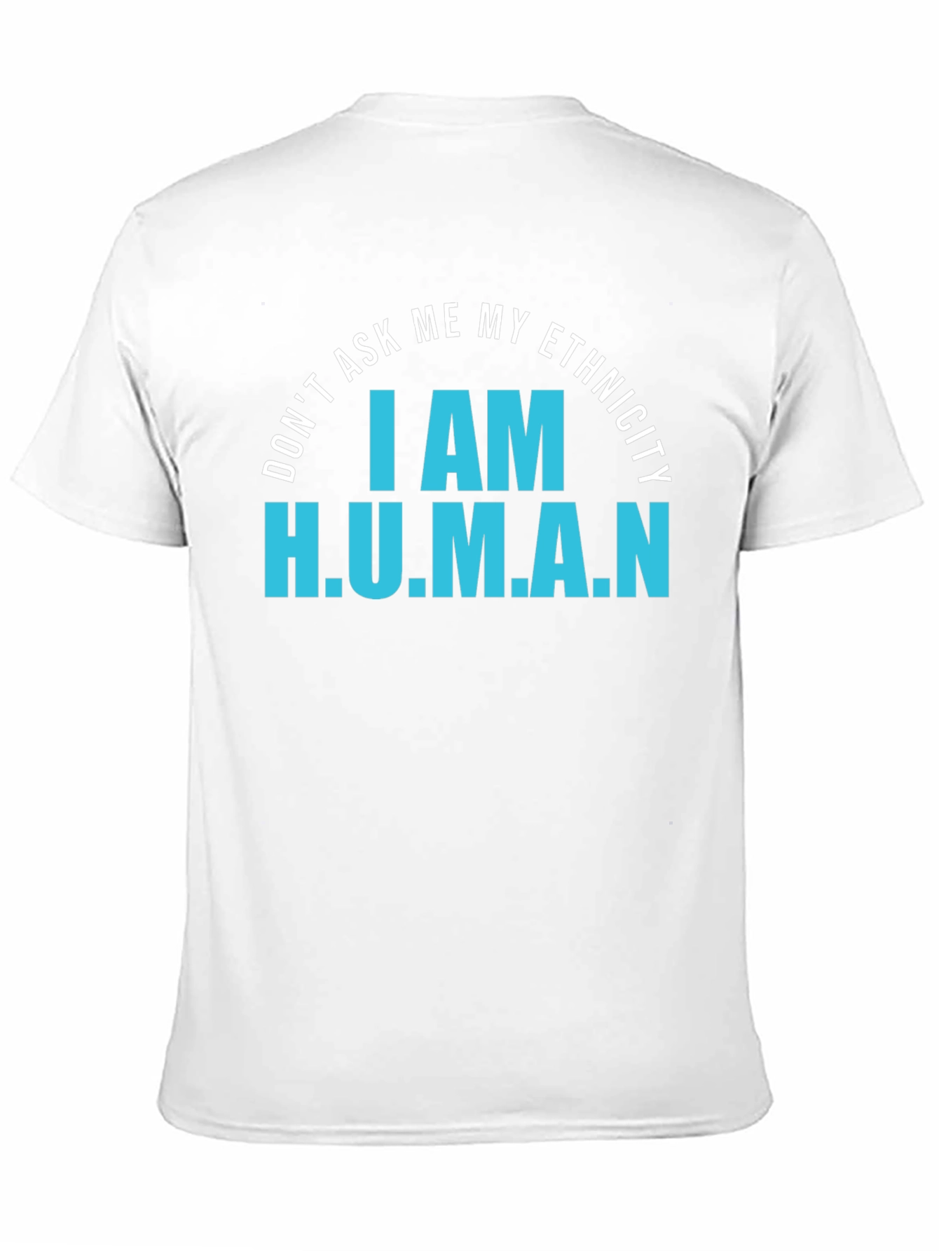 I AM H.U.M.A.N. Graphic Tee - Black