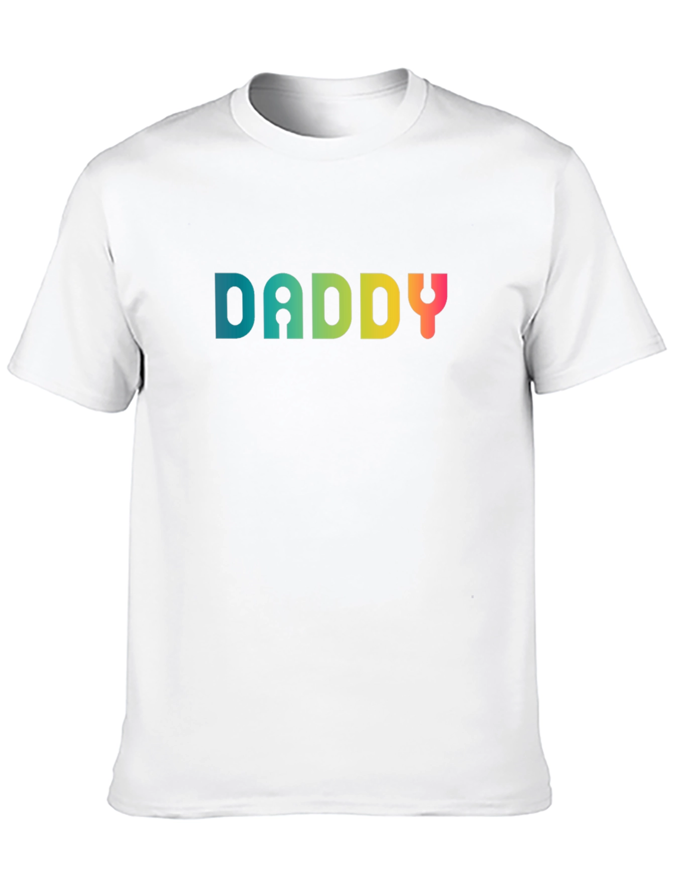 Daddy Rainbow Graphic Tee - Mens Black T-Shirt
