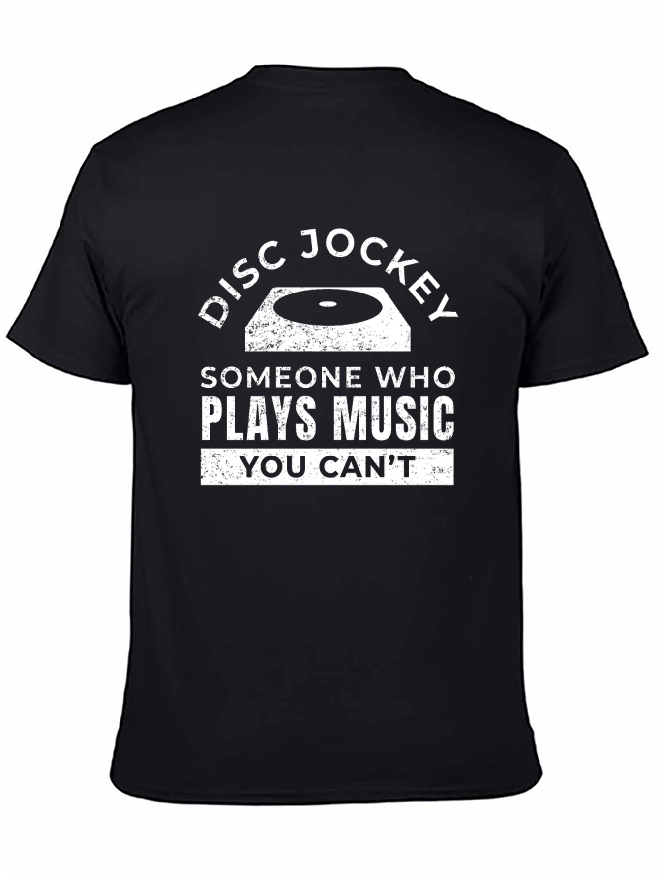 Disc Jockey Graphic Tee - DJ T-Shirt