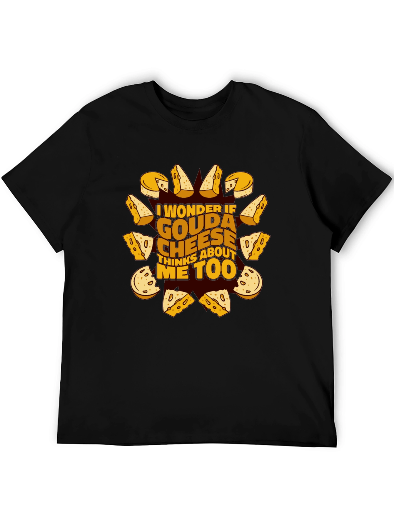 Gouda Cheese Lover T-Shirt Funny Foodie Tee
