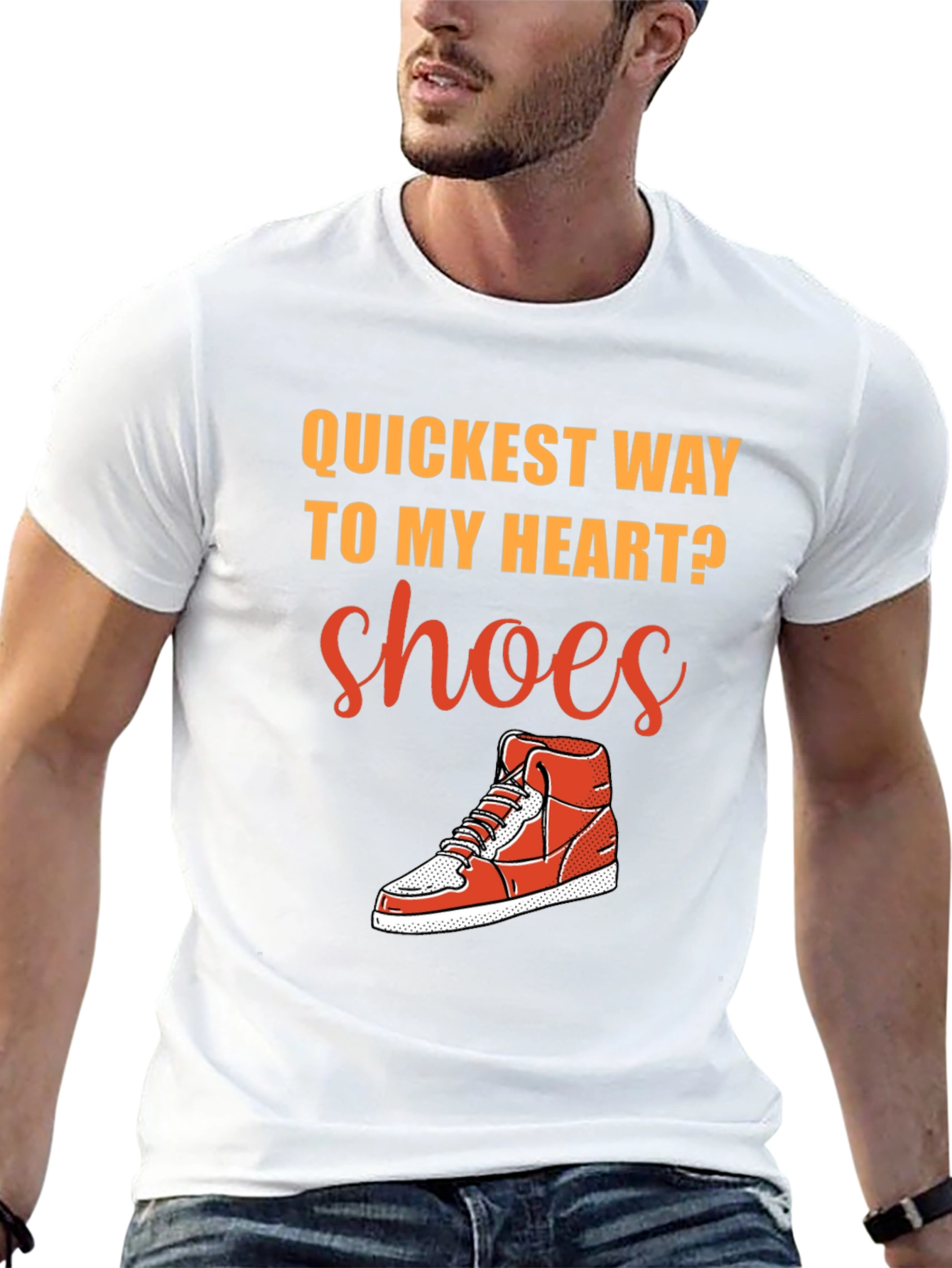 Quickest Way to My Heart? Shoes! Graphic T-Shirt