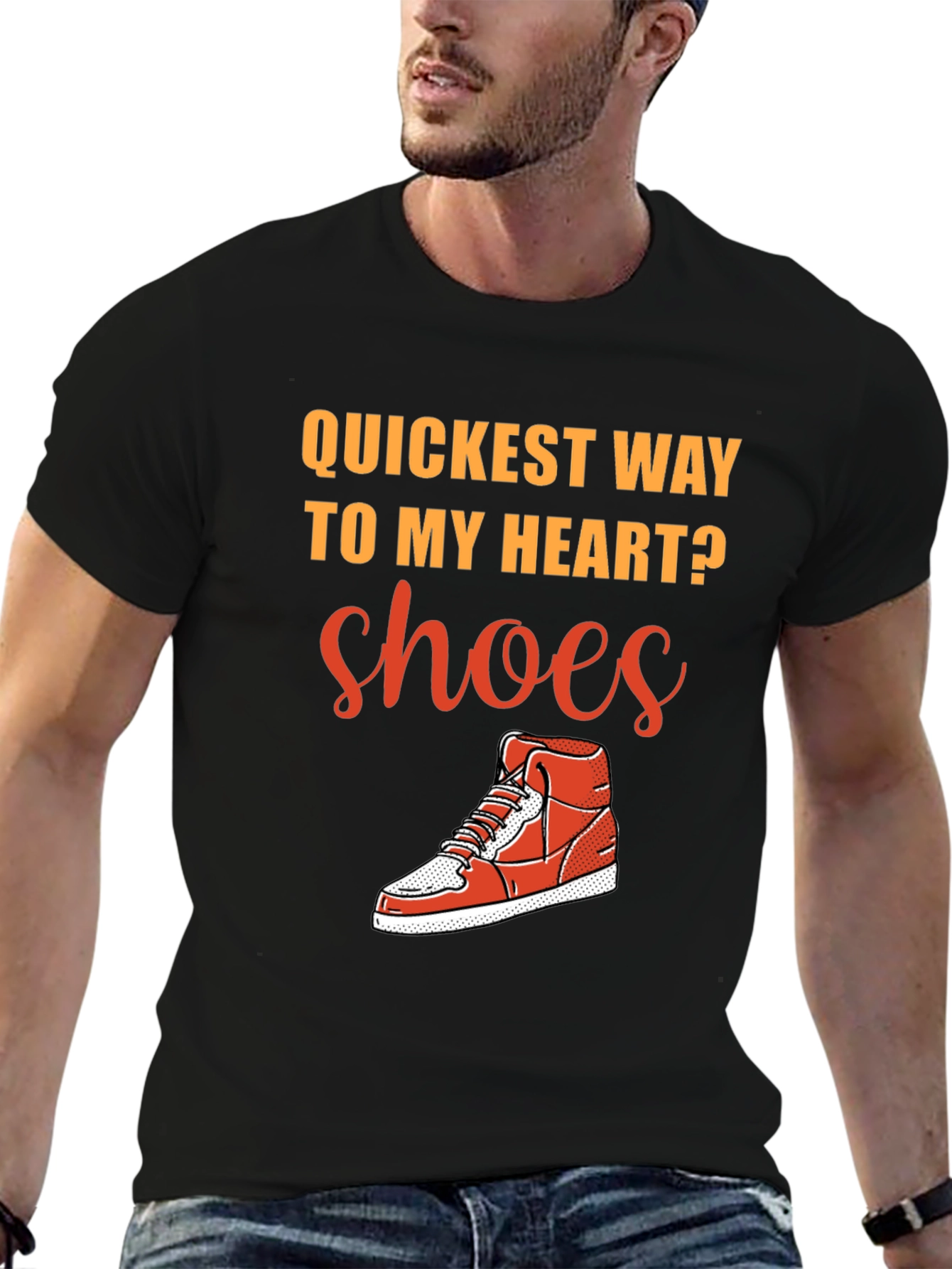 Quickest Way to My Heart? Shoes! Graphic T-Shirt
