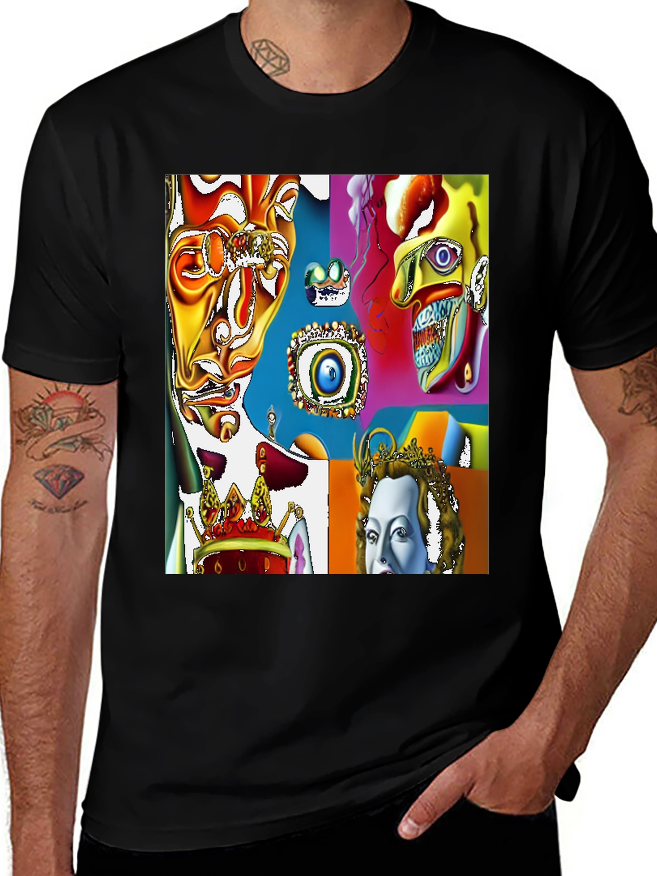 Surreal Art T-Shirt: Bold Graphic Tee