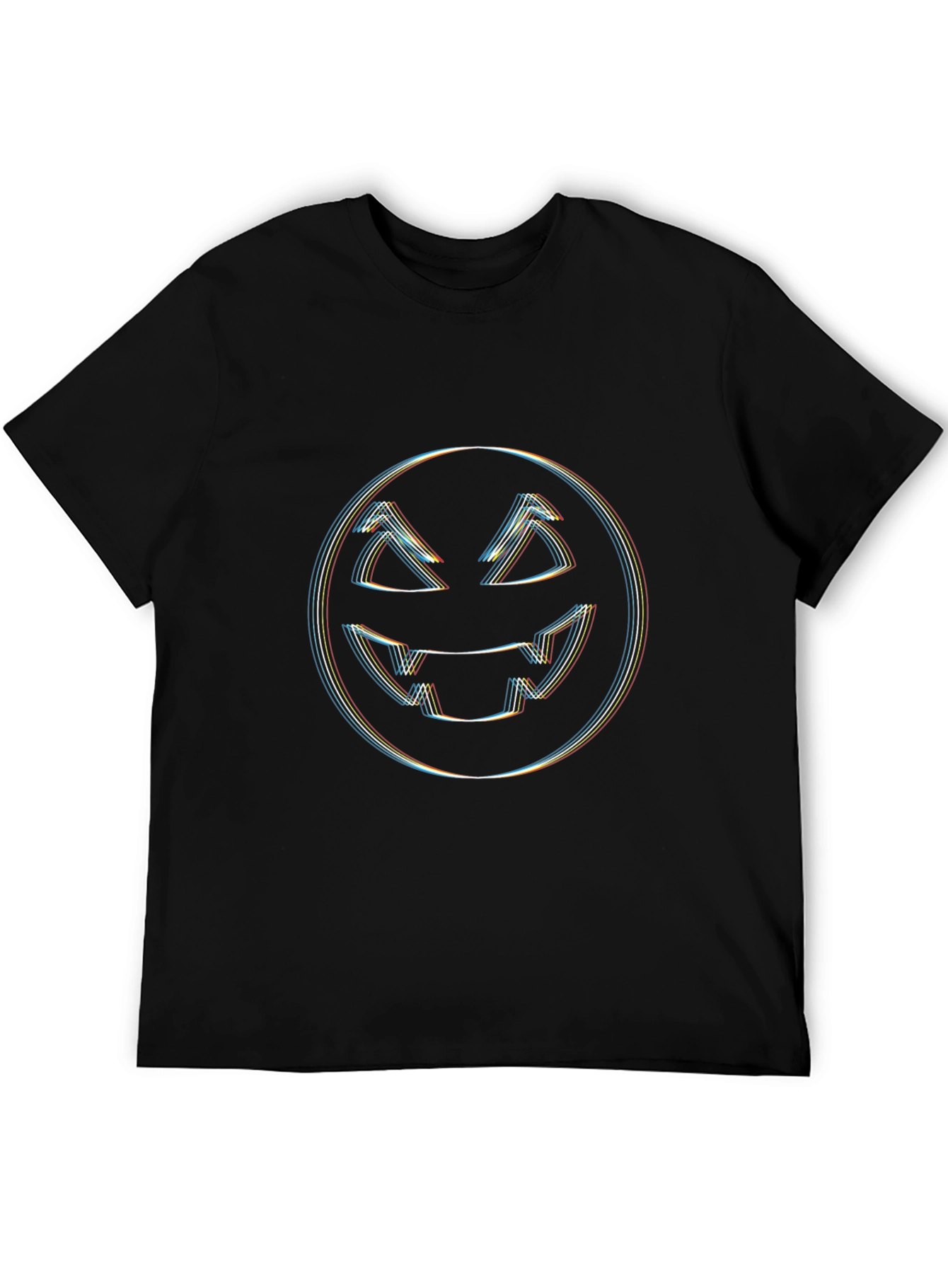 Halloween Glitch Jack-O-Lantern T-Shirt