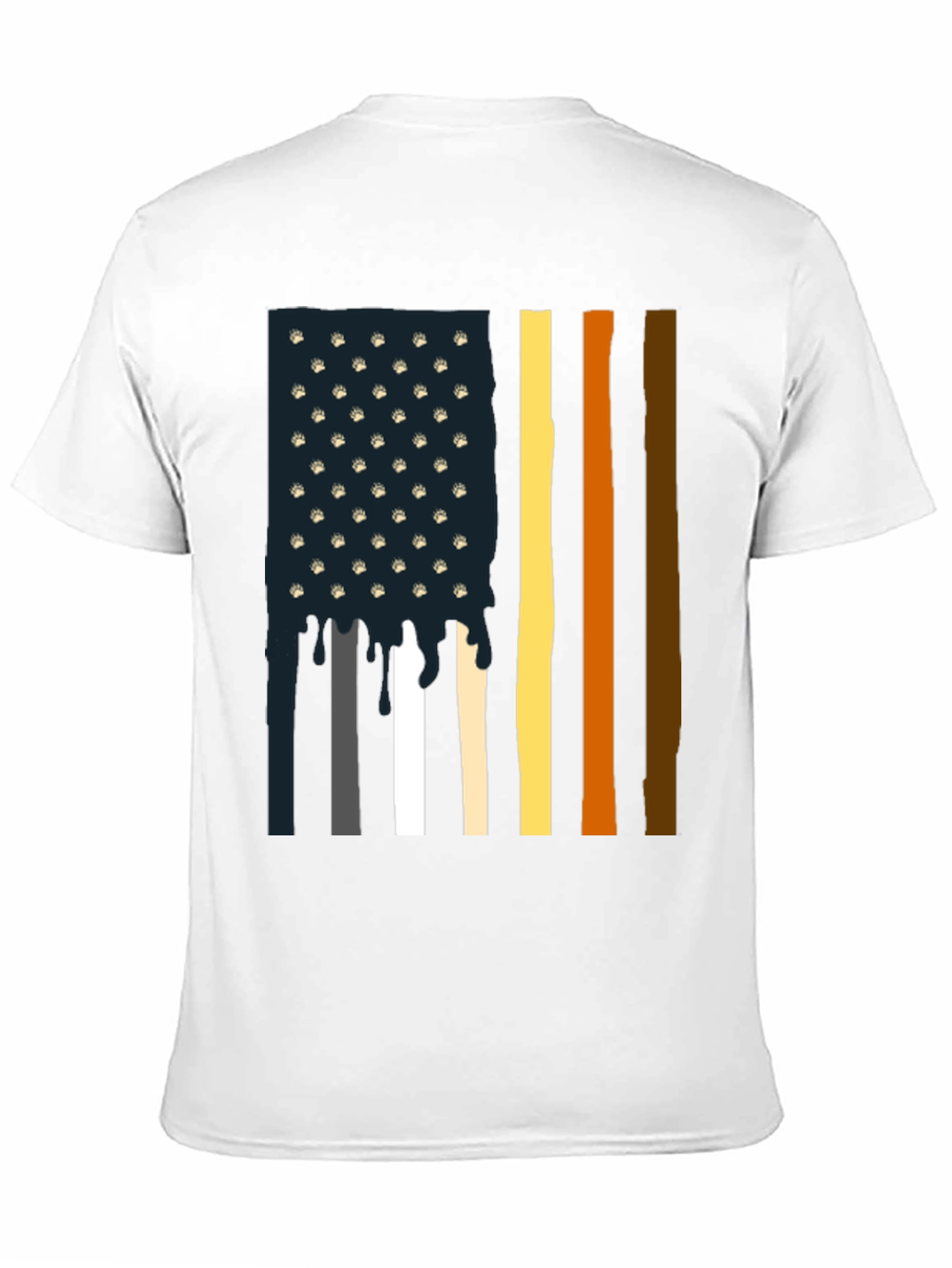 Bear Pride American Flag T-Shirt