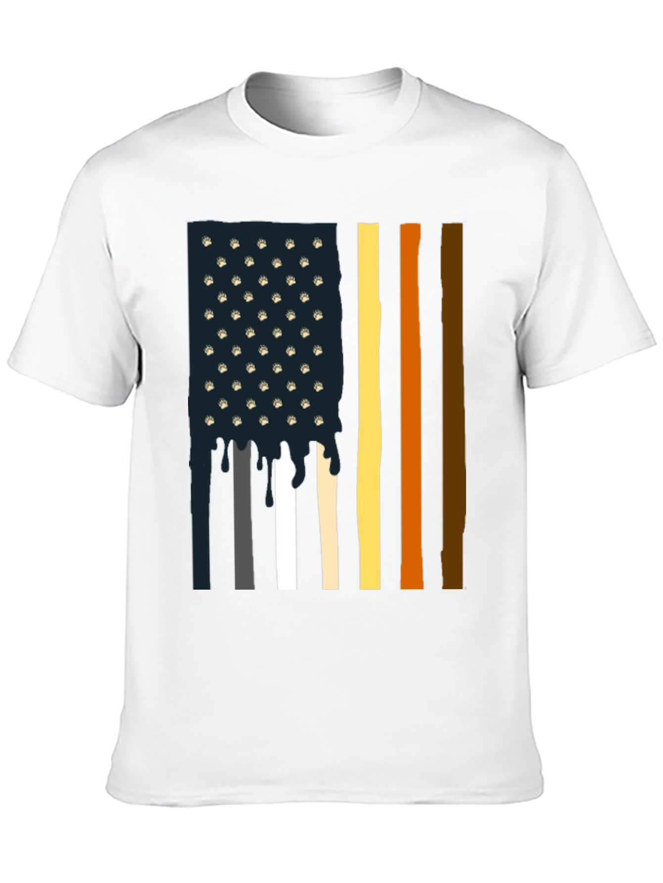 Bear Pride American Flag T-Shirt