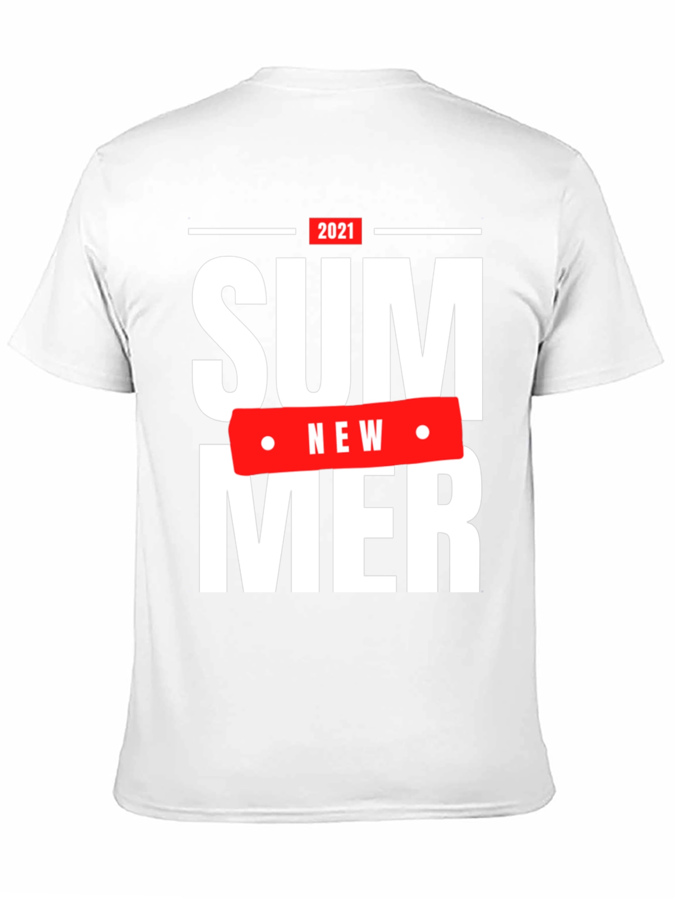 Summer 2021 Graphic T-Shirt - Casual Black Tee