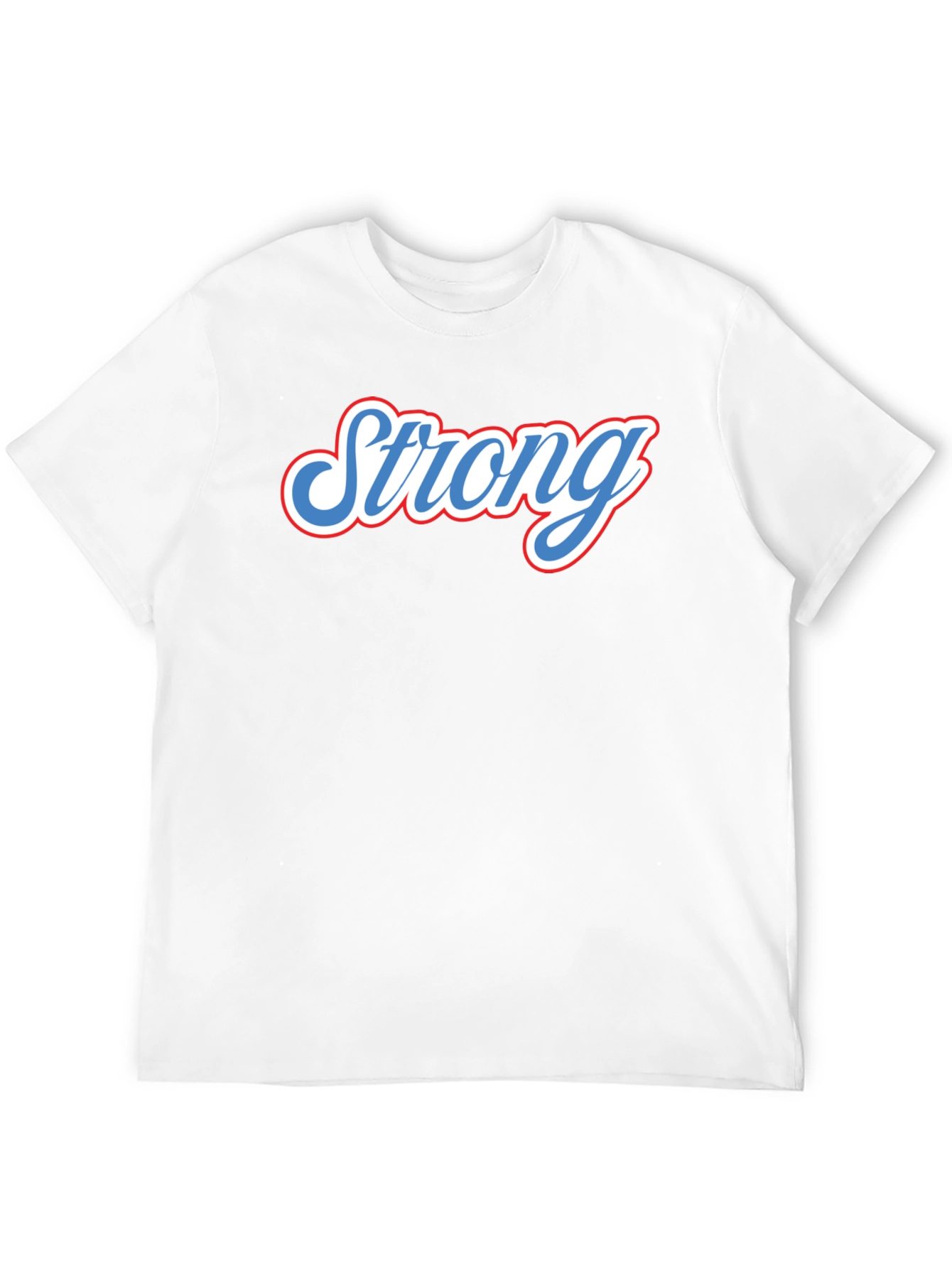 Strong Graphic Tee - Black Short Sleeve T-Shirt