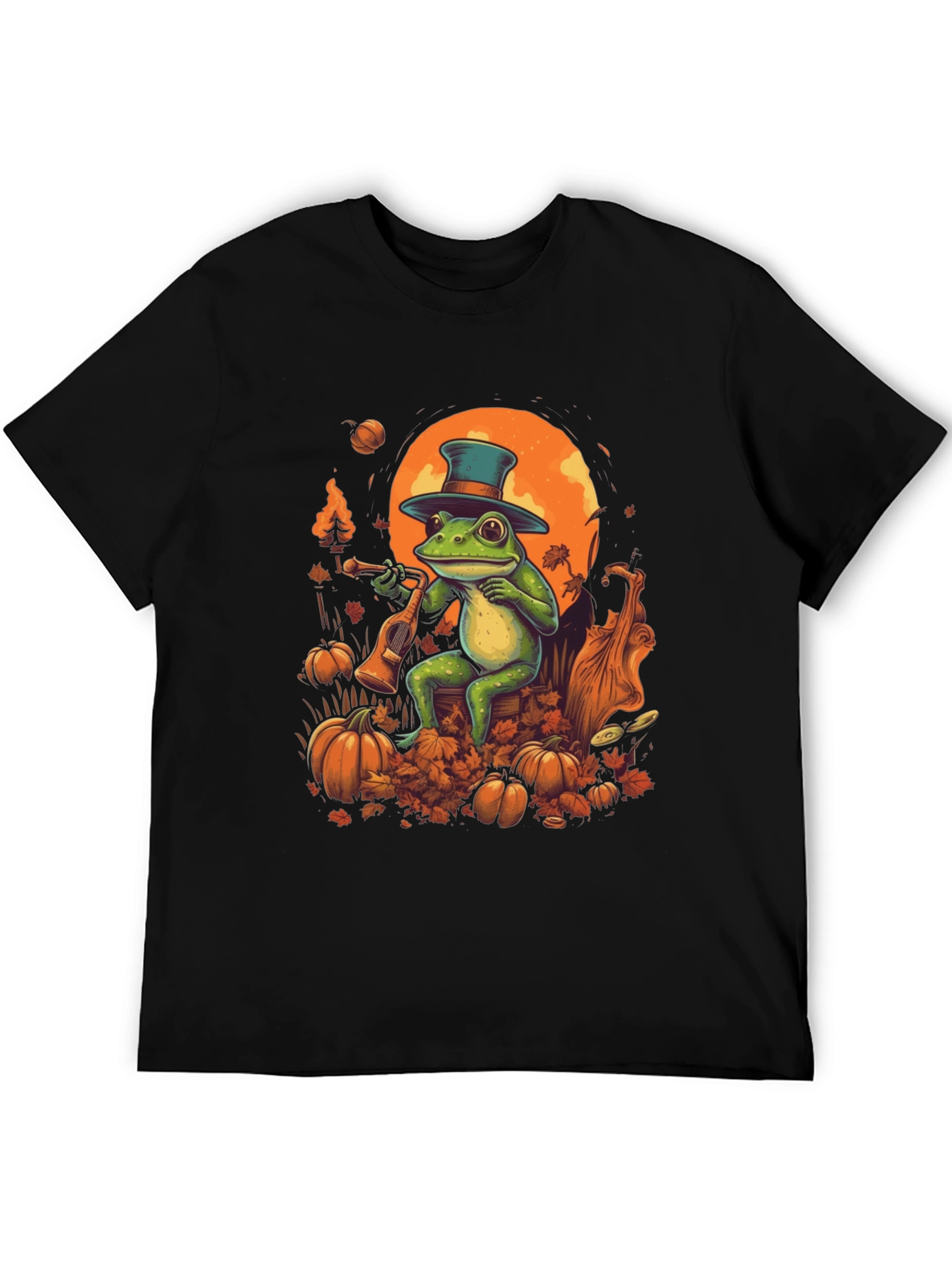 Frog Musician Halloween T-Shirt