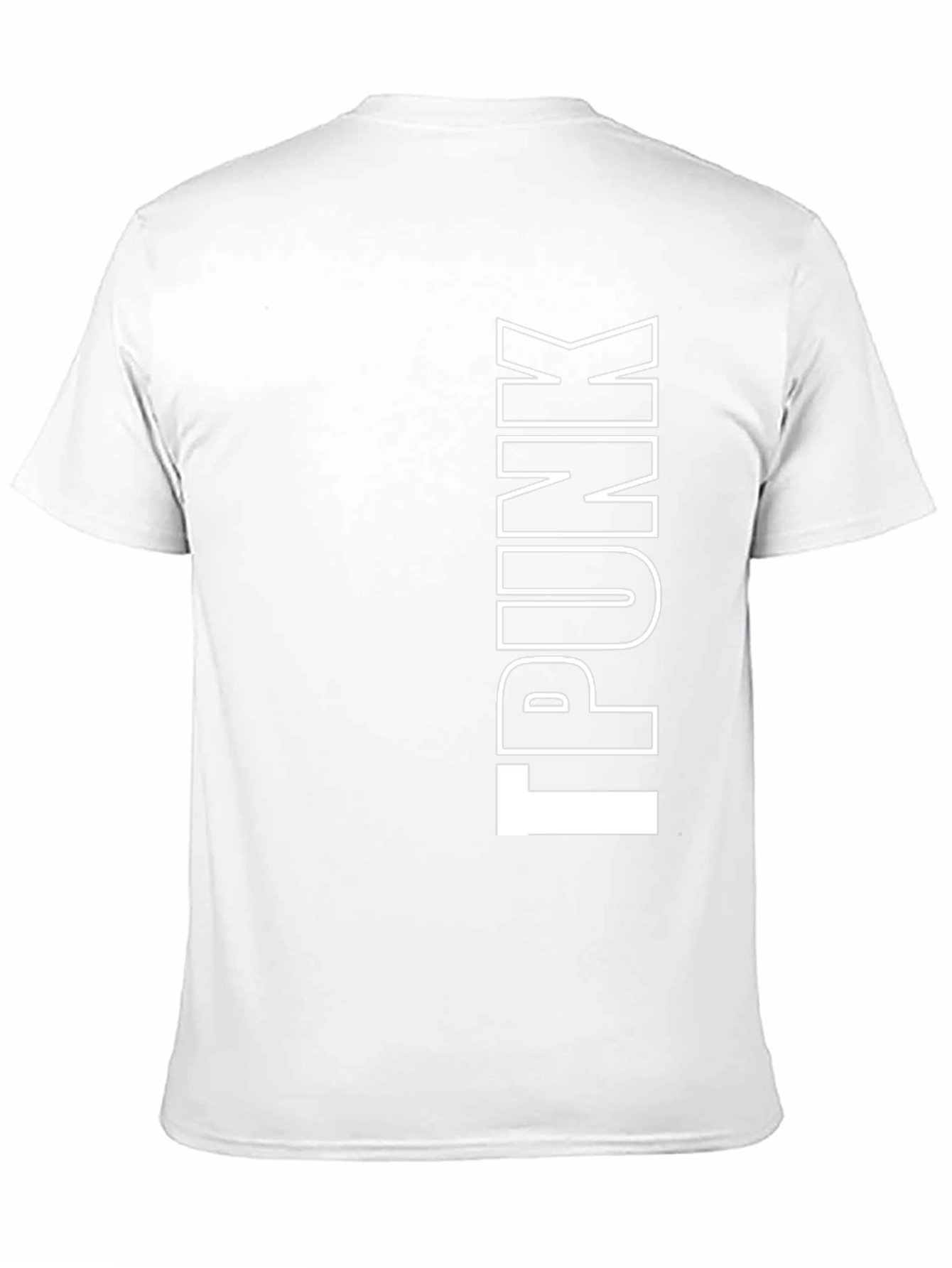 Punk Graphic Print Black T-Shirt