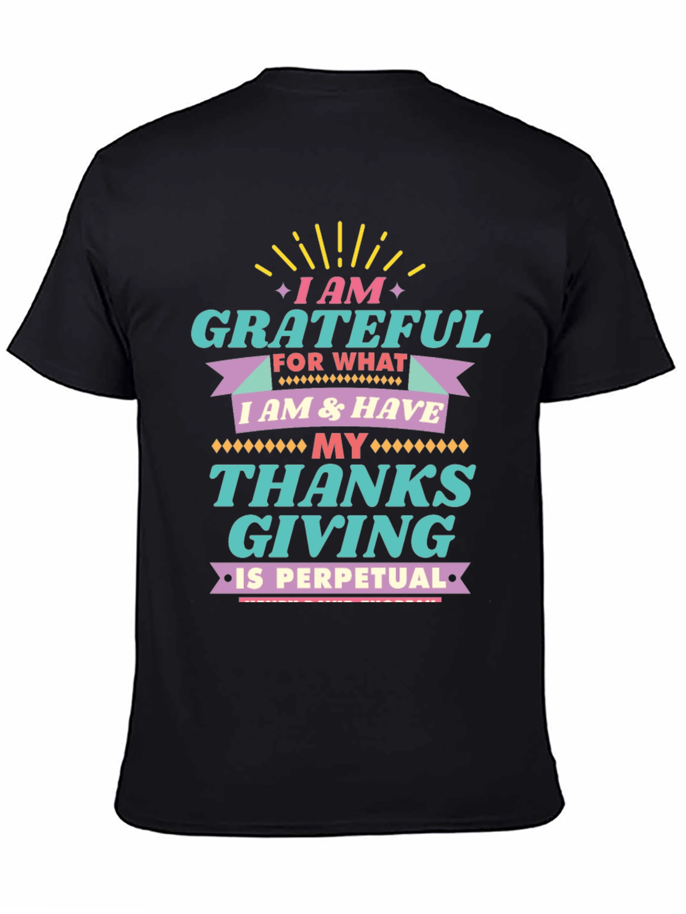 Grateful Thanksgiving T-Shirt - Stylish Holiday Apparel
