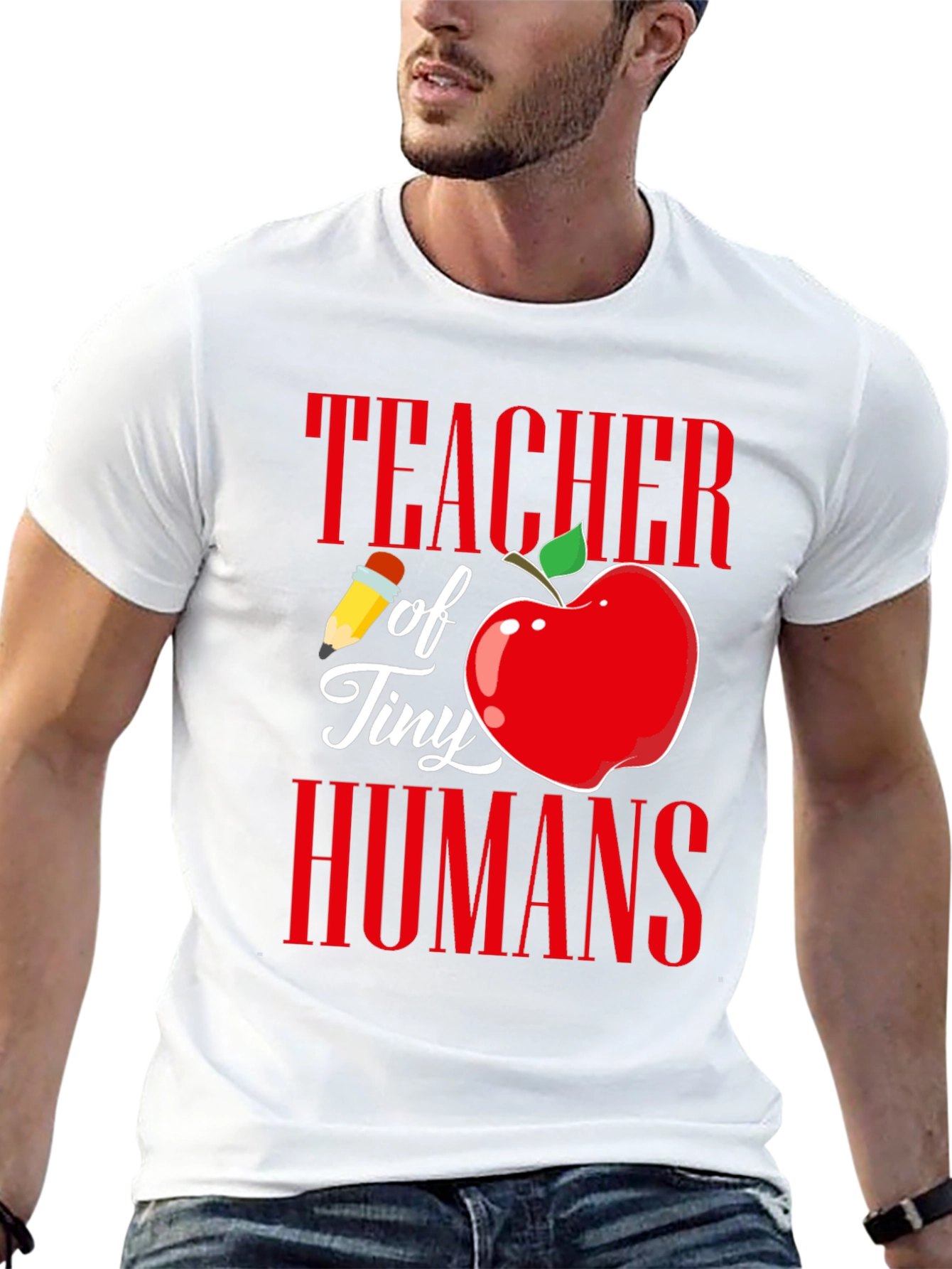 Teacher of Tiny Humans Graphic T-Shirt