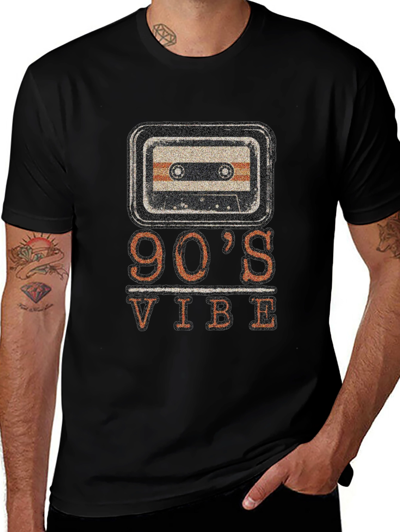 90s Vibe Cassette Graphic T-Shirt