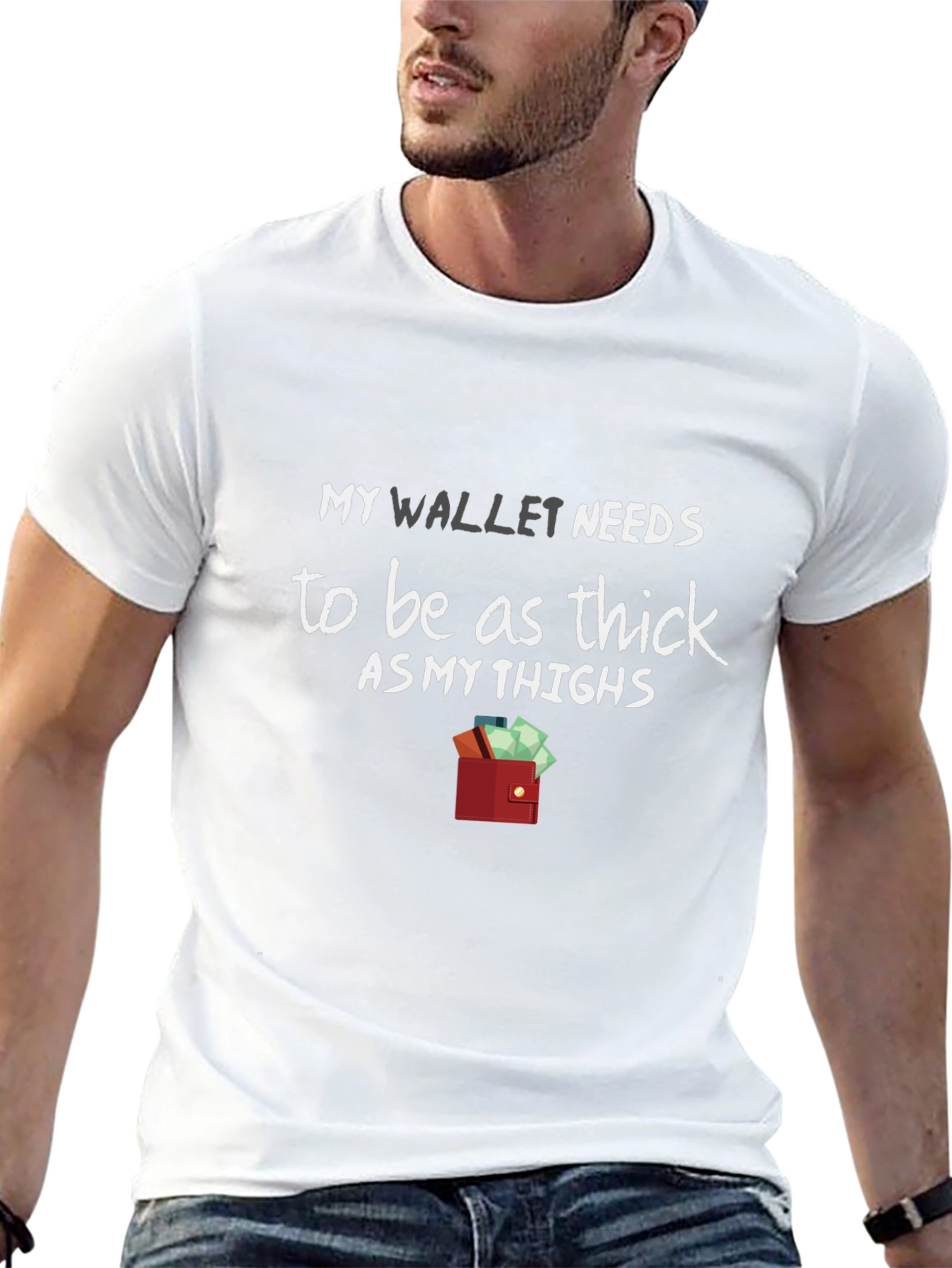 Thick Wallet Graphic Tee