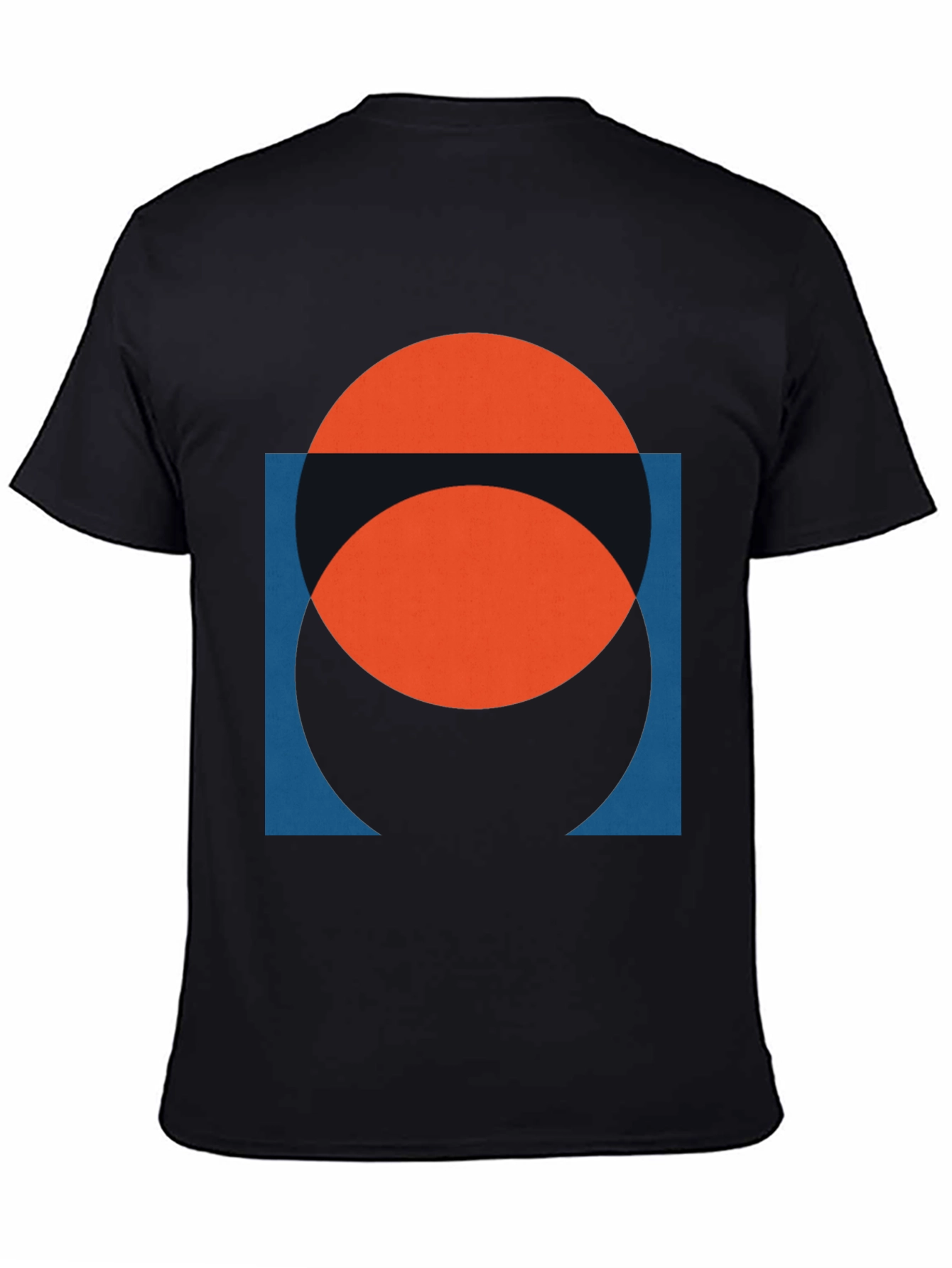 Geometric Circle Graphic Tee - Modern Design